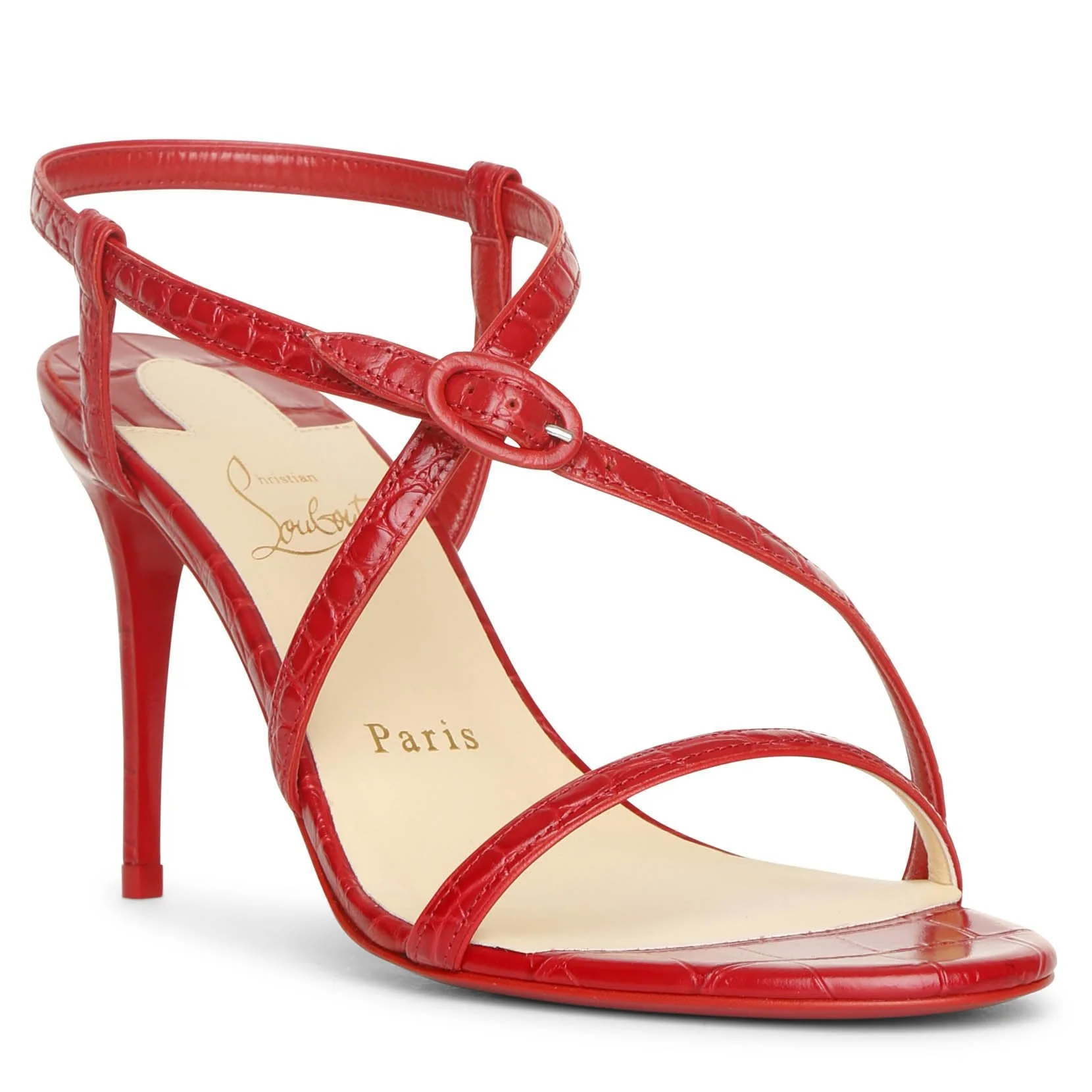 Selima 85 red sandals - Image 2