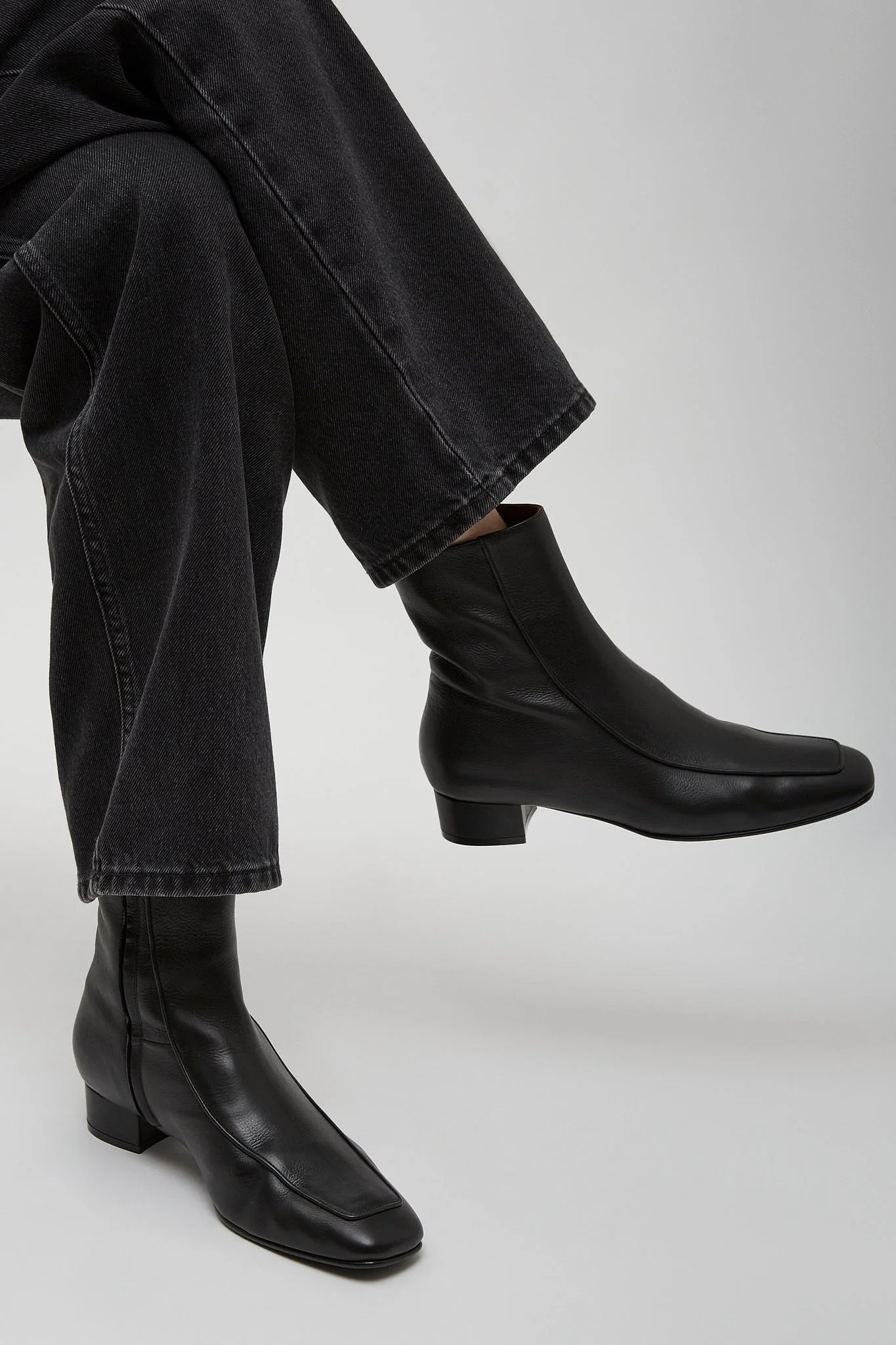 Shadow Ban 30 soft leather black boots - Image 7