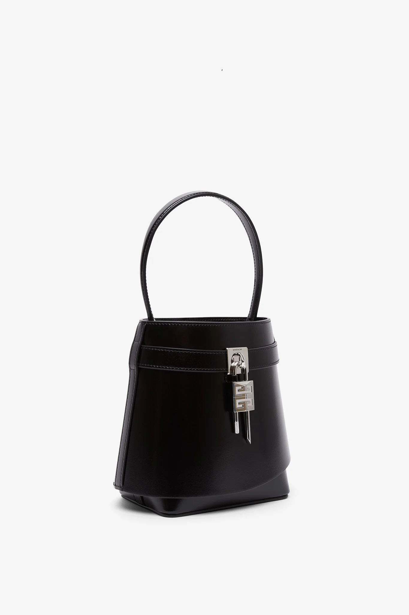 Shark lock black bucket bag - Image 3