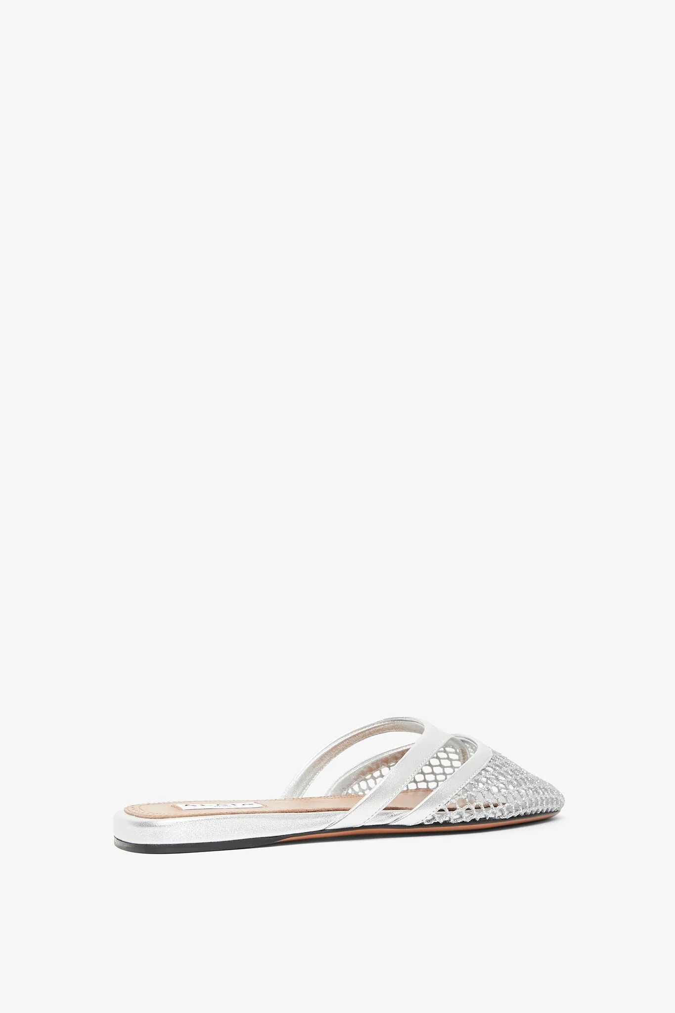 Infradito flat silver mules - Image 3
