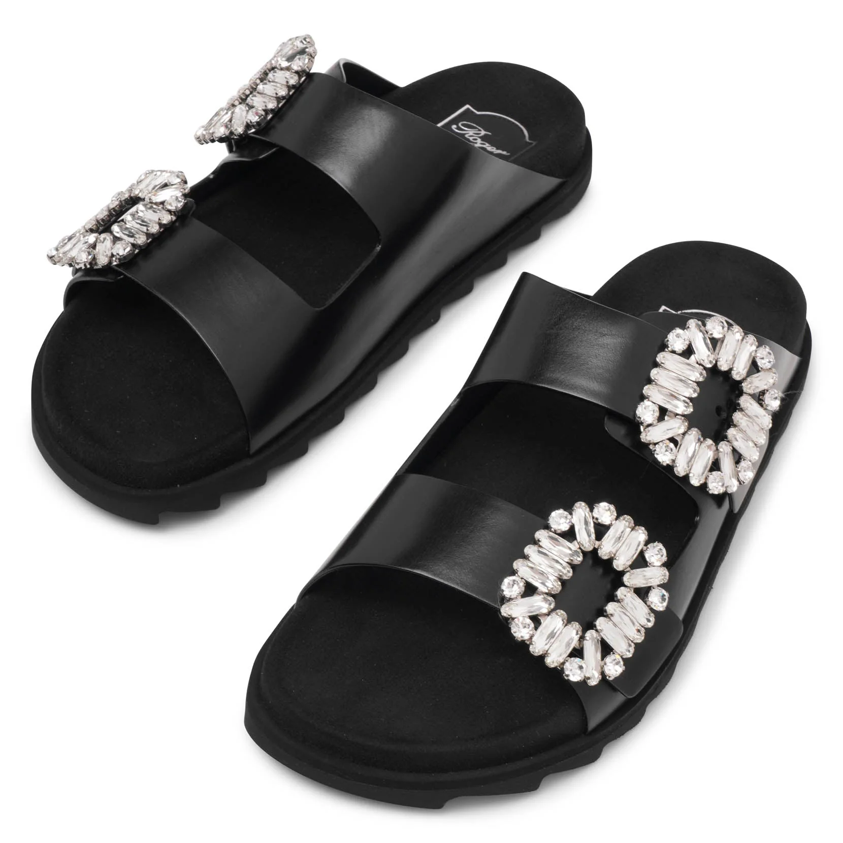 Slidy Viv black slides - Image 5