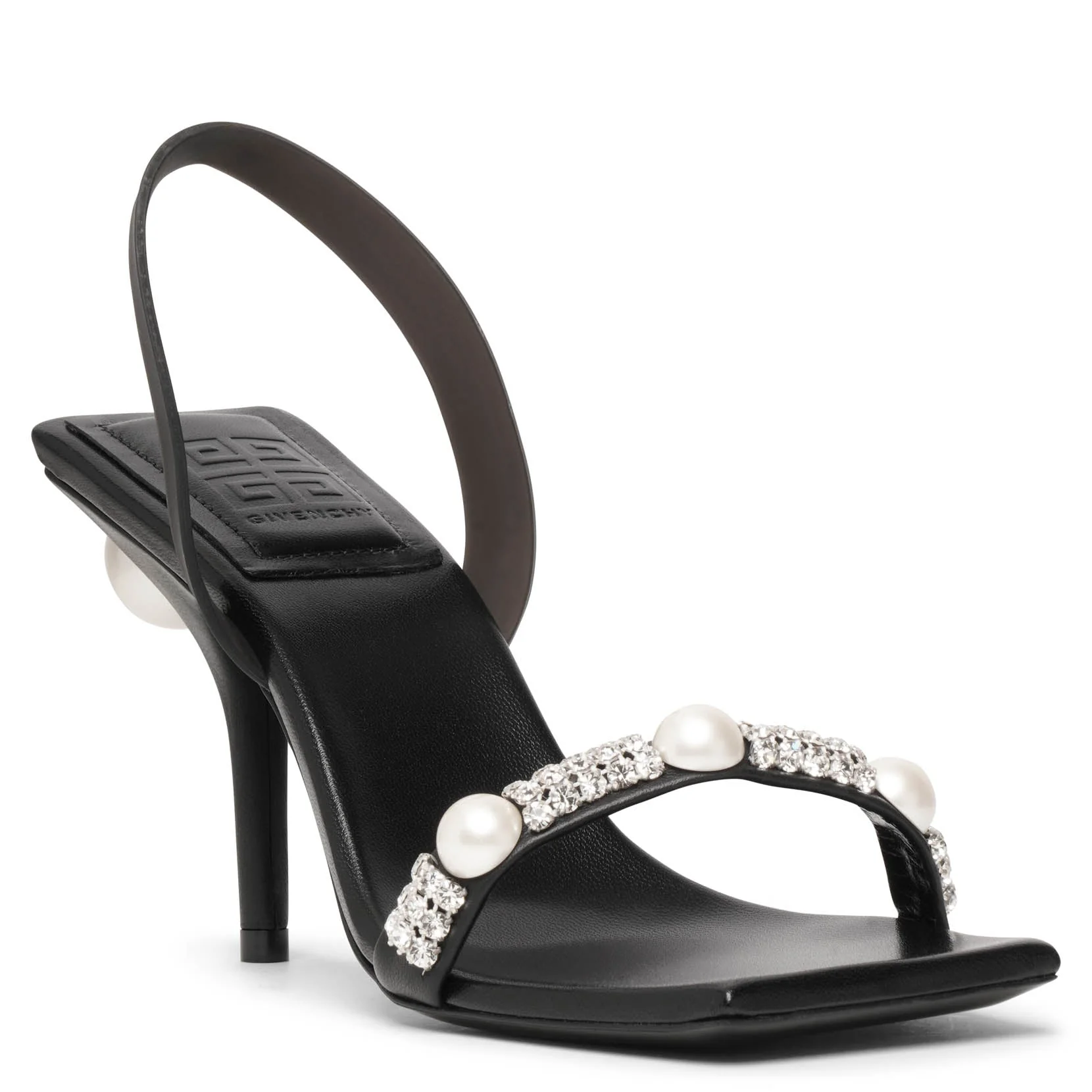 Slingback sandal 90 black sandals - Image 3