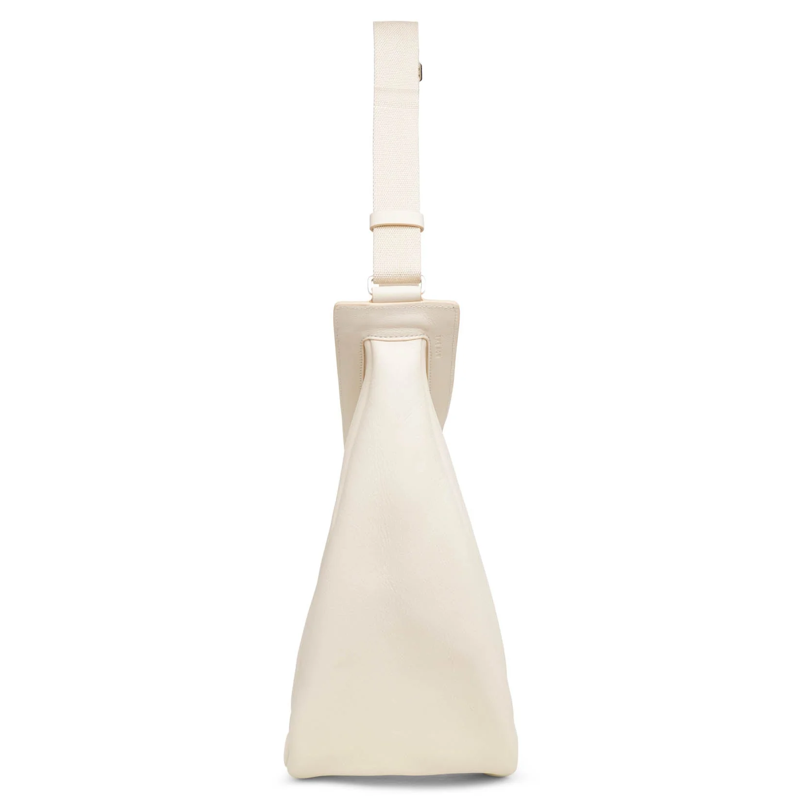 Slouchy banana large white shoulder bag - Image 4