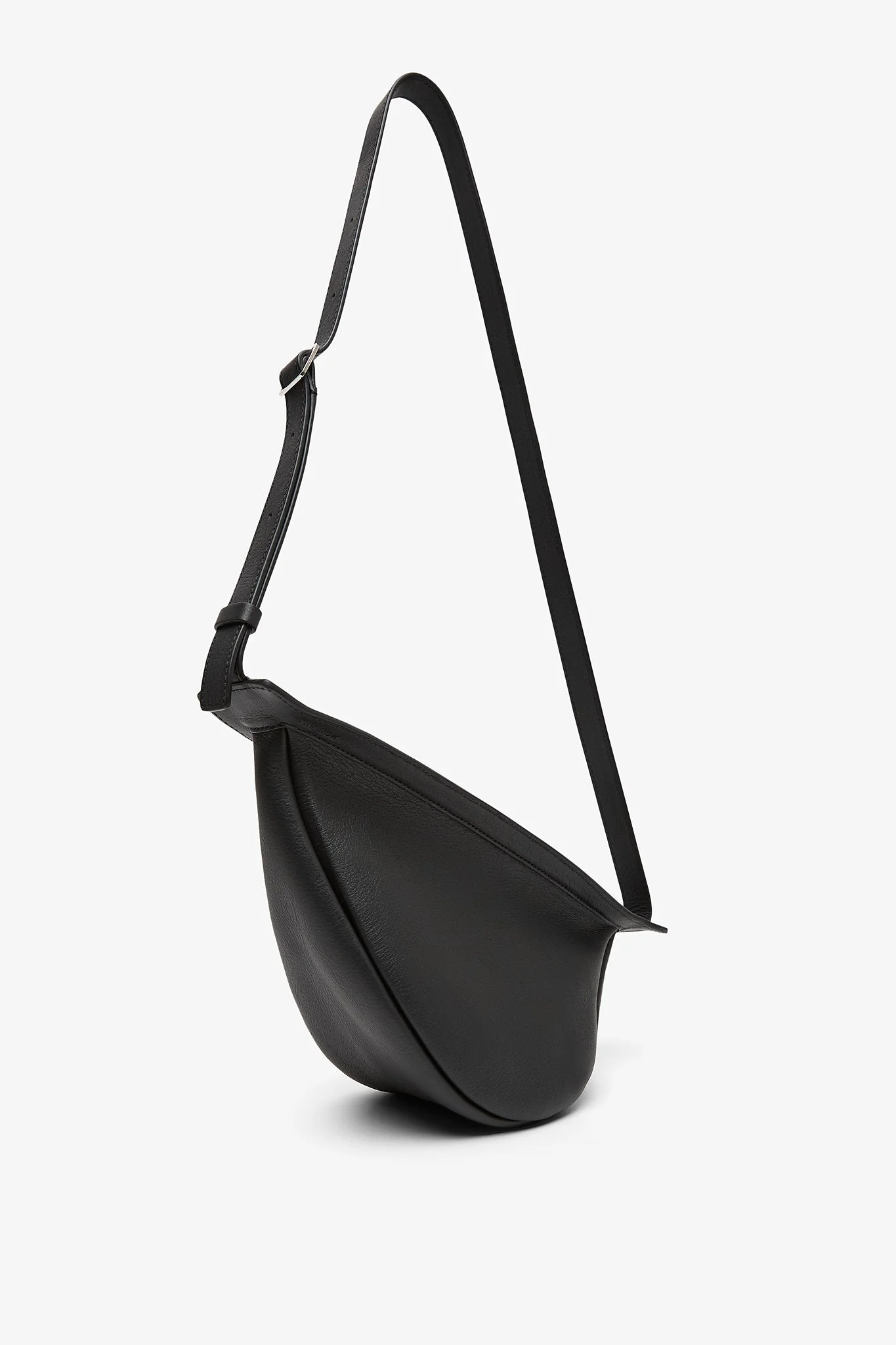 Slouchy banana small black shoulder bag - Image 2