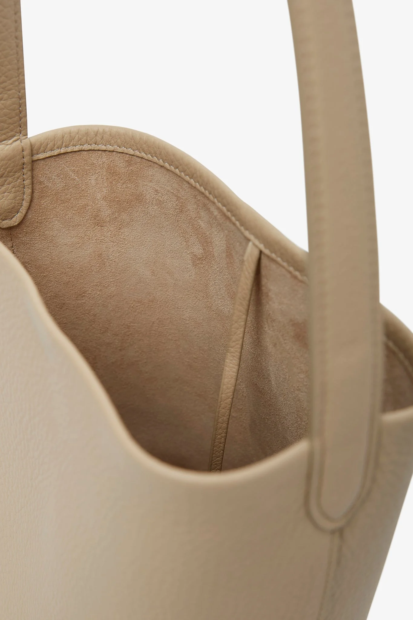 Small N/S Park beige tote bag - Image 4