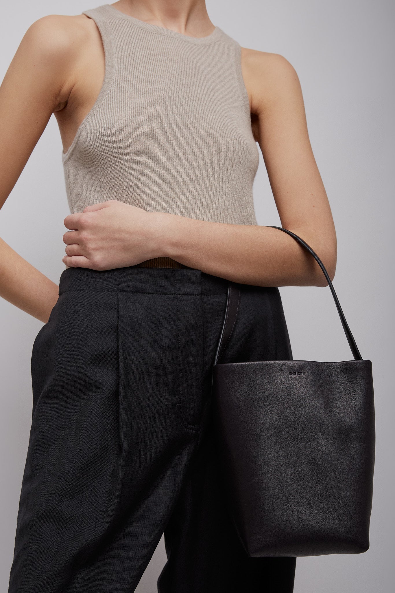 Small N/S park black tote bag - Image 2