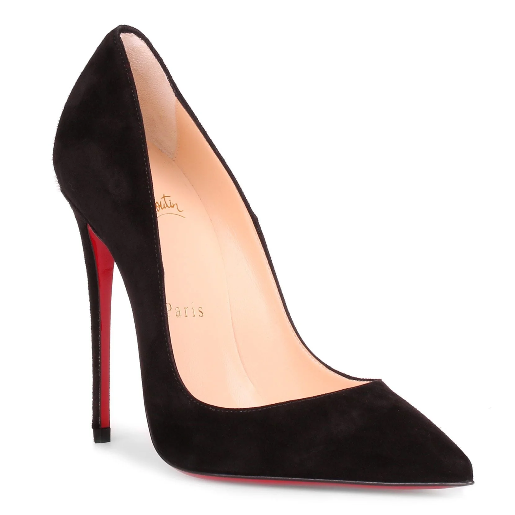 So Kate 120 black suede pump - Image 2