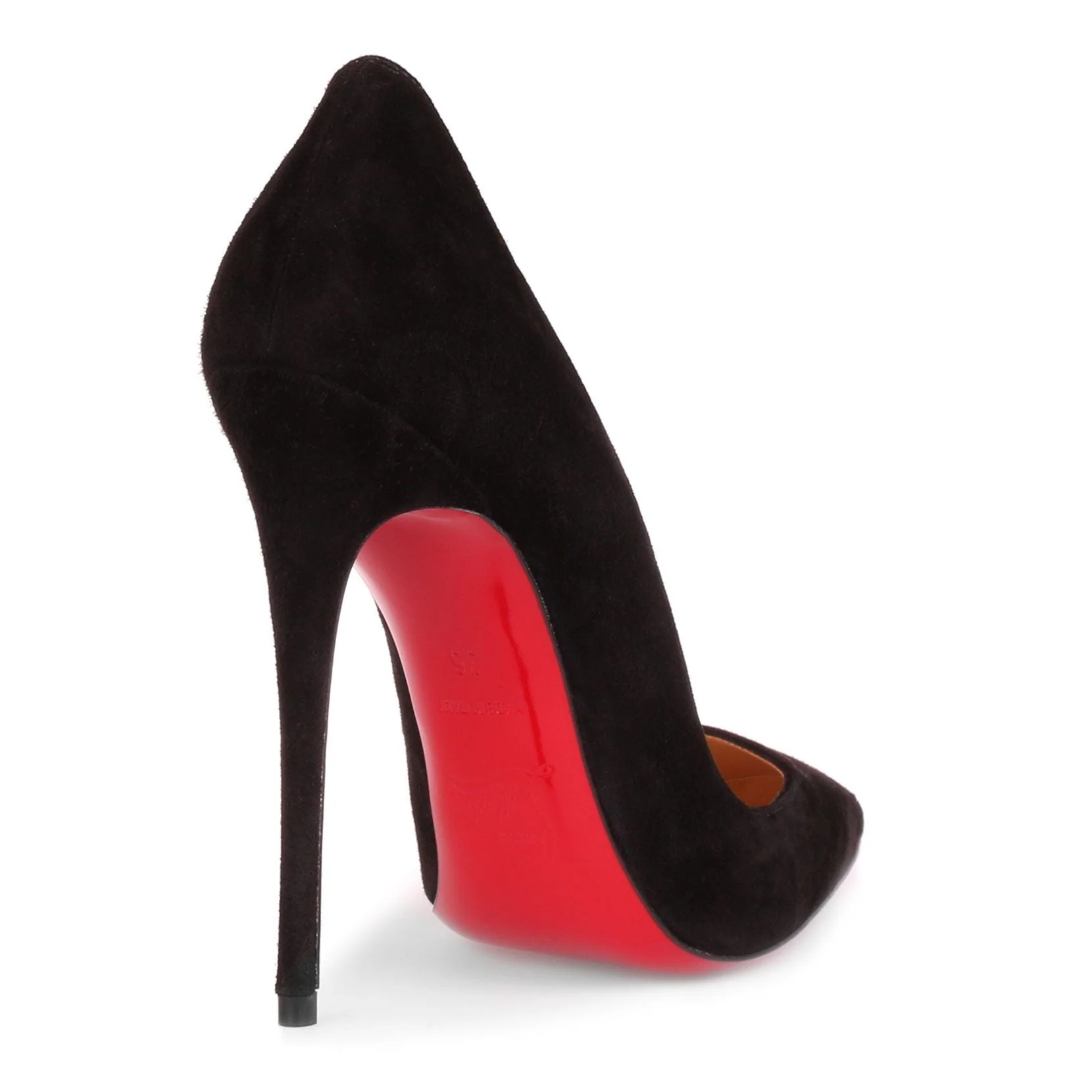 So Kate 120 black suede pump - Image 3