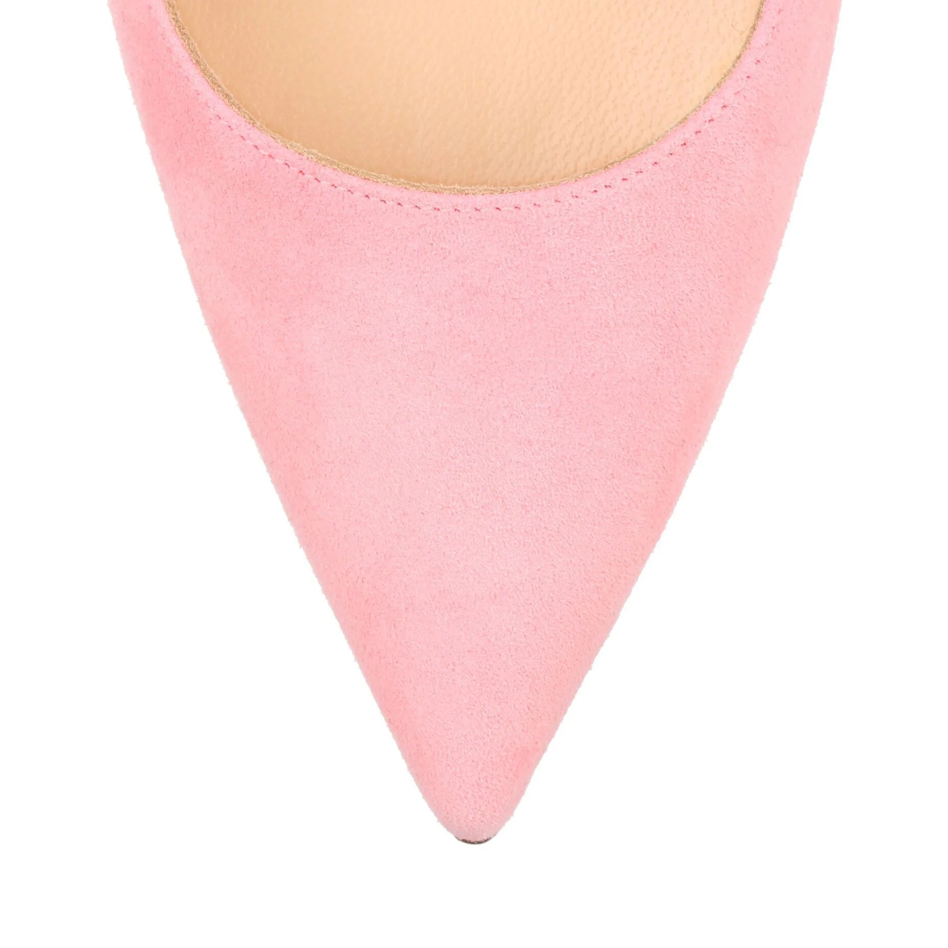 So Kate 120 pink suede pump - Image 4