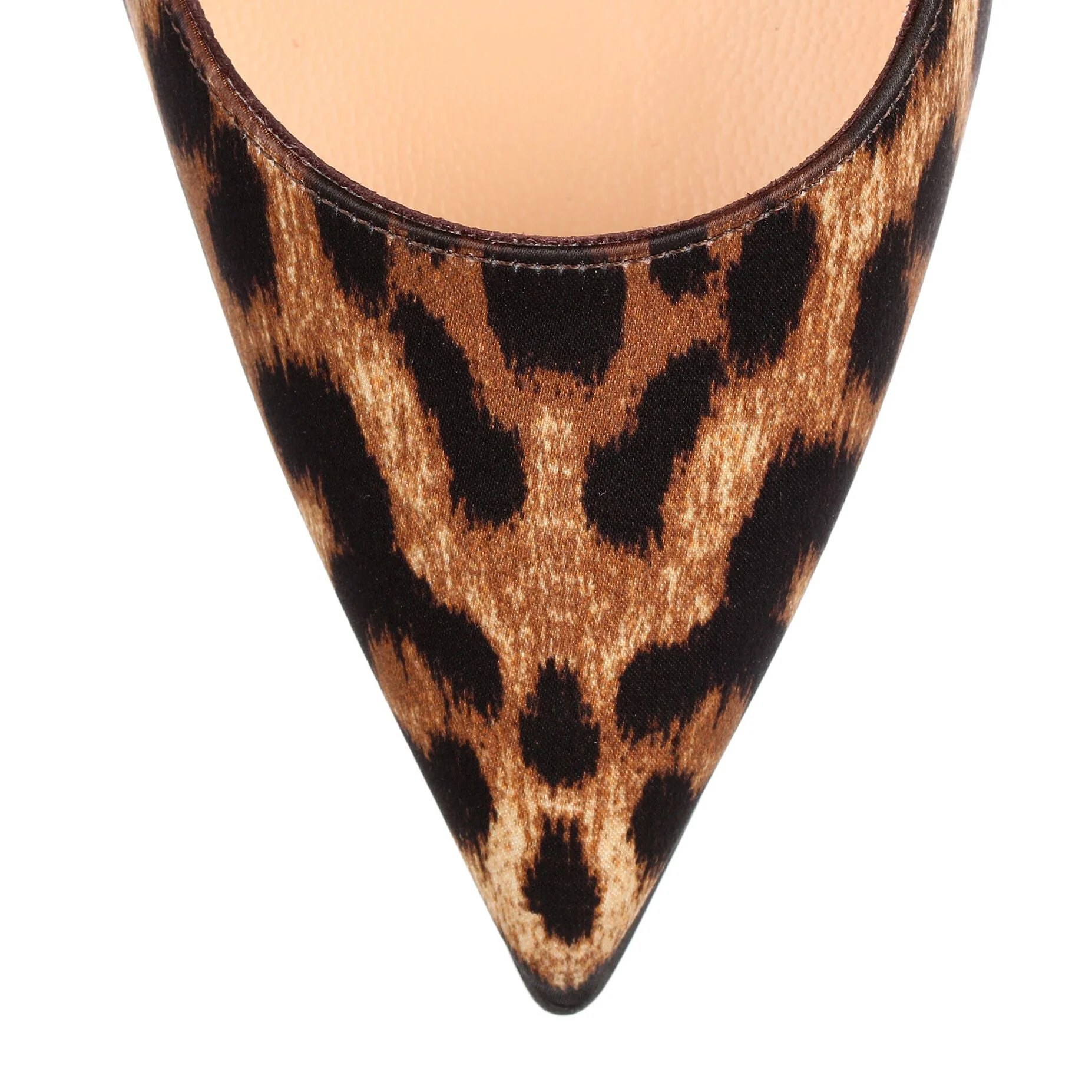 So Kate 120 satin leopard pump - Image 4