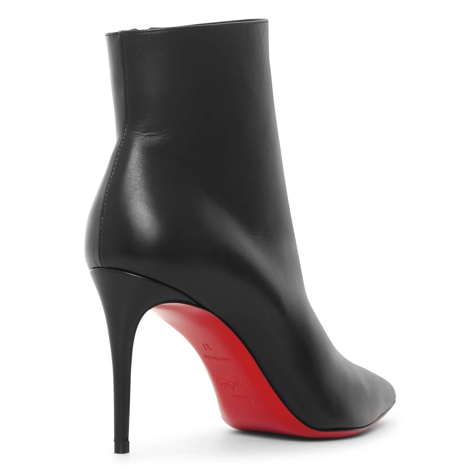 So Kate 85 black leather ankle boots - Image 5