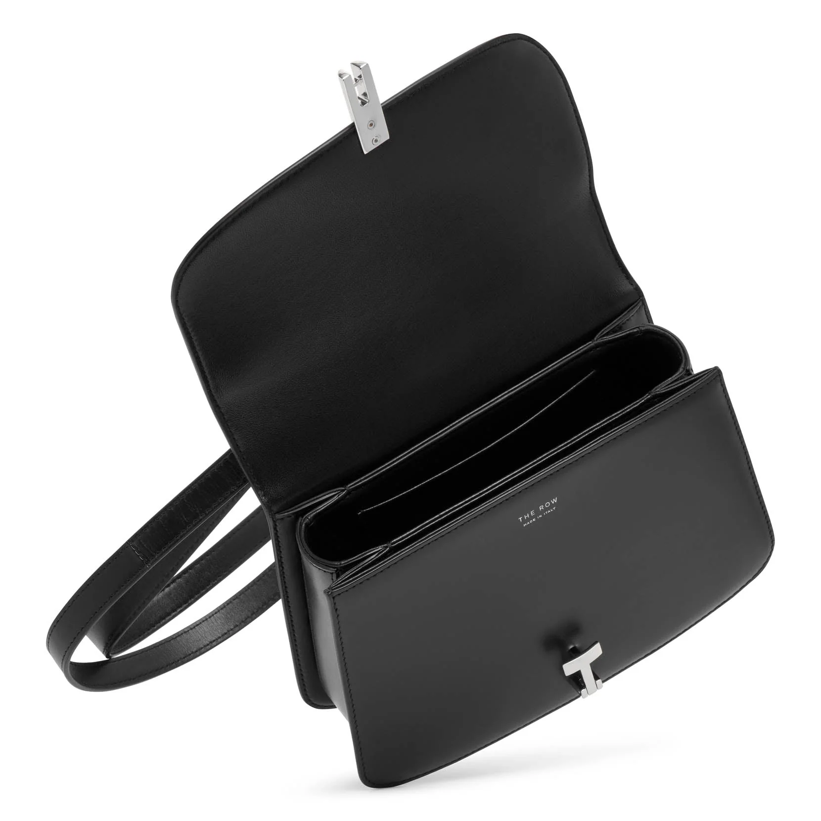 Sofia 8.75 black leather shoulder bag - Image 5