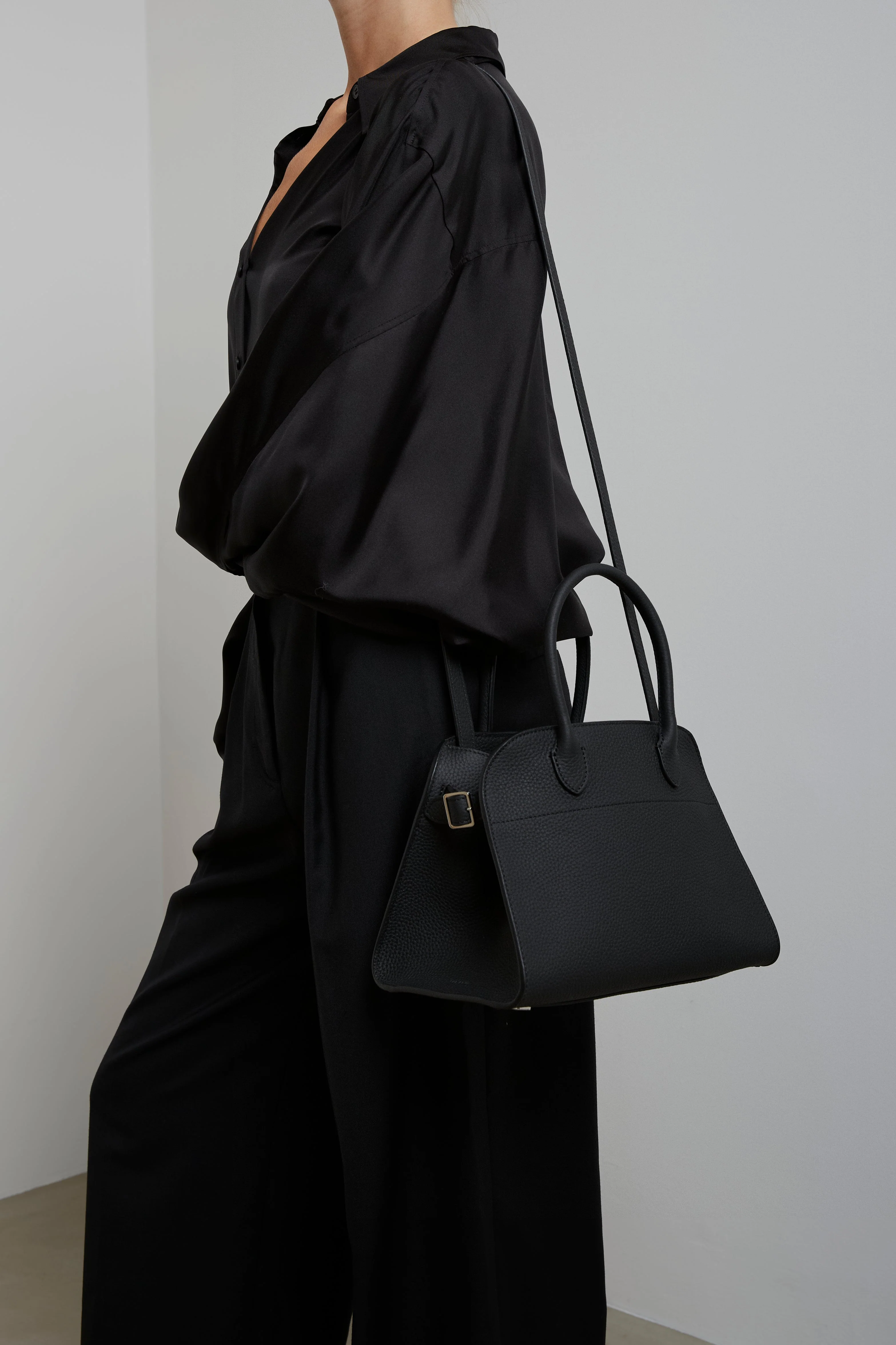 Soft Margaux 10 black leather bag - Image 2