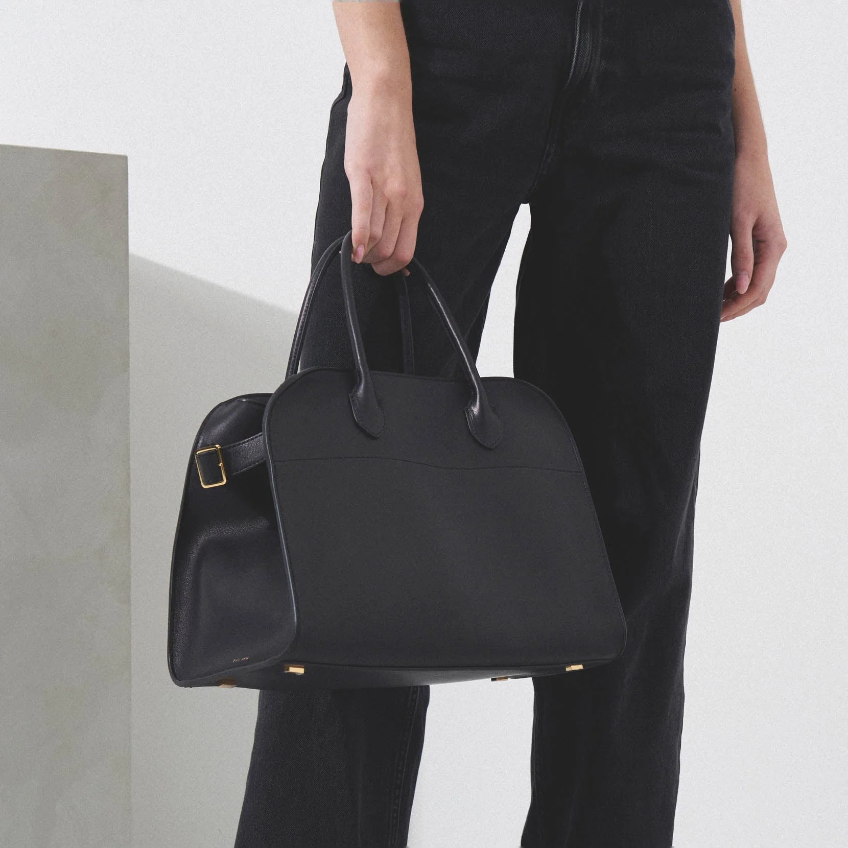 Soft Margaux 12 black leather bag - Image 7