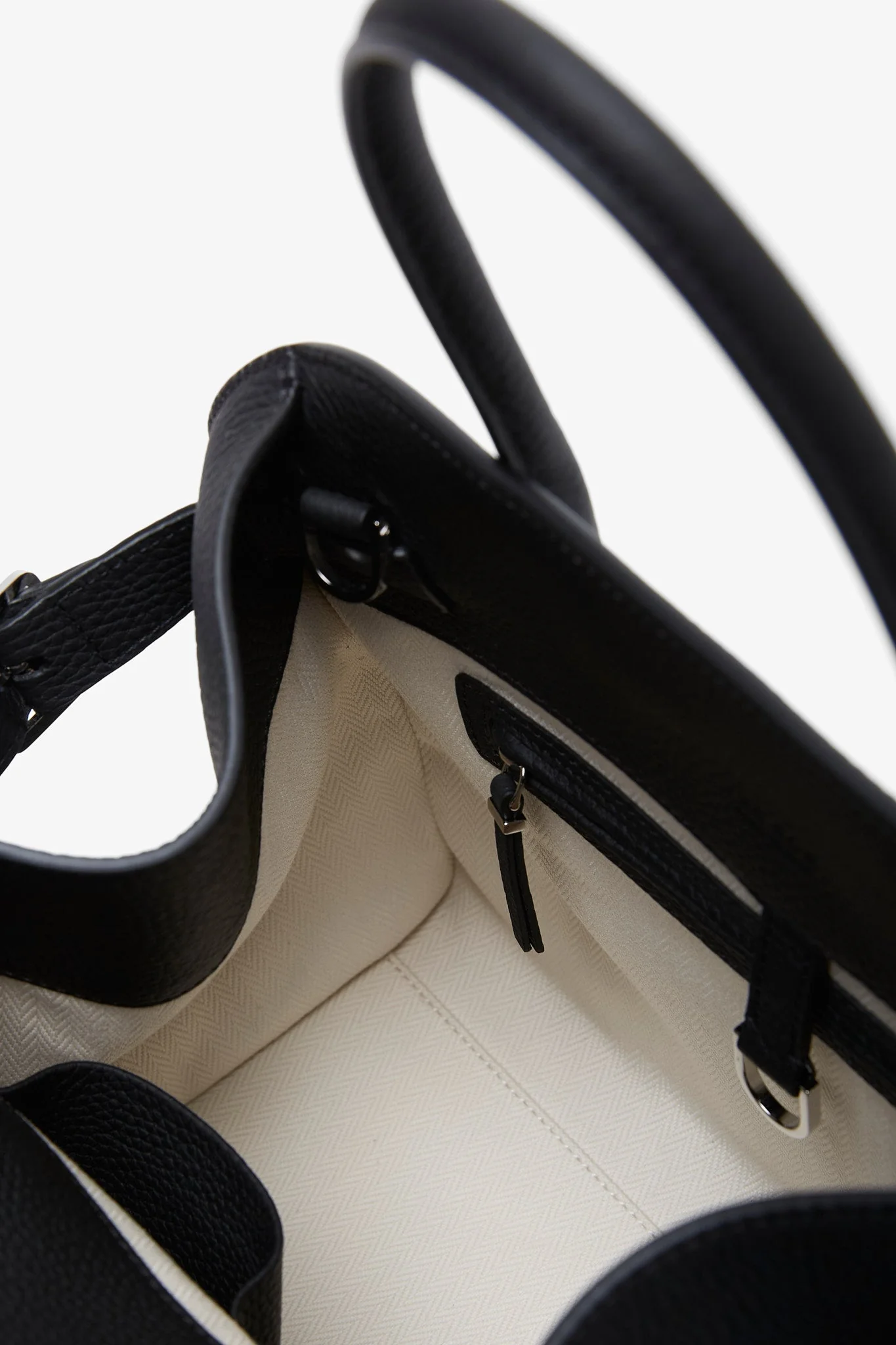 Soft Margaux 12 black leather bag - Image 5