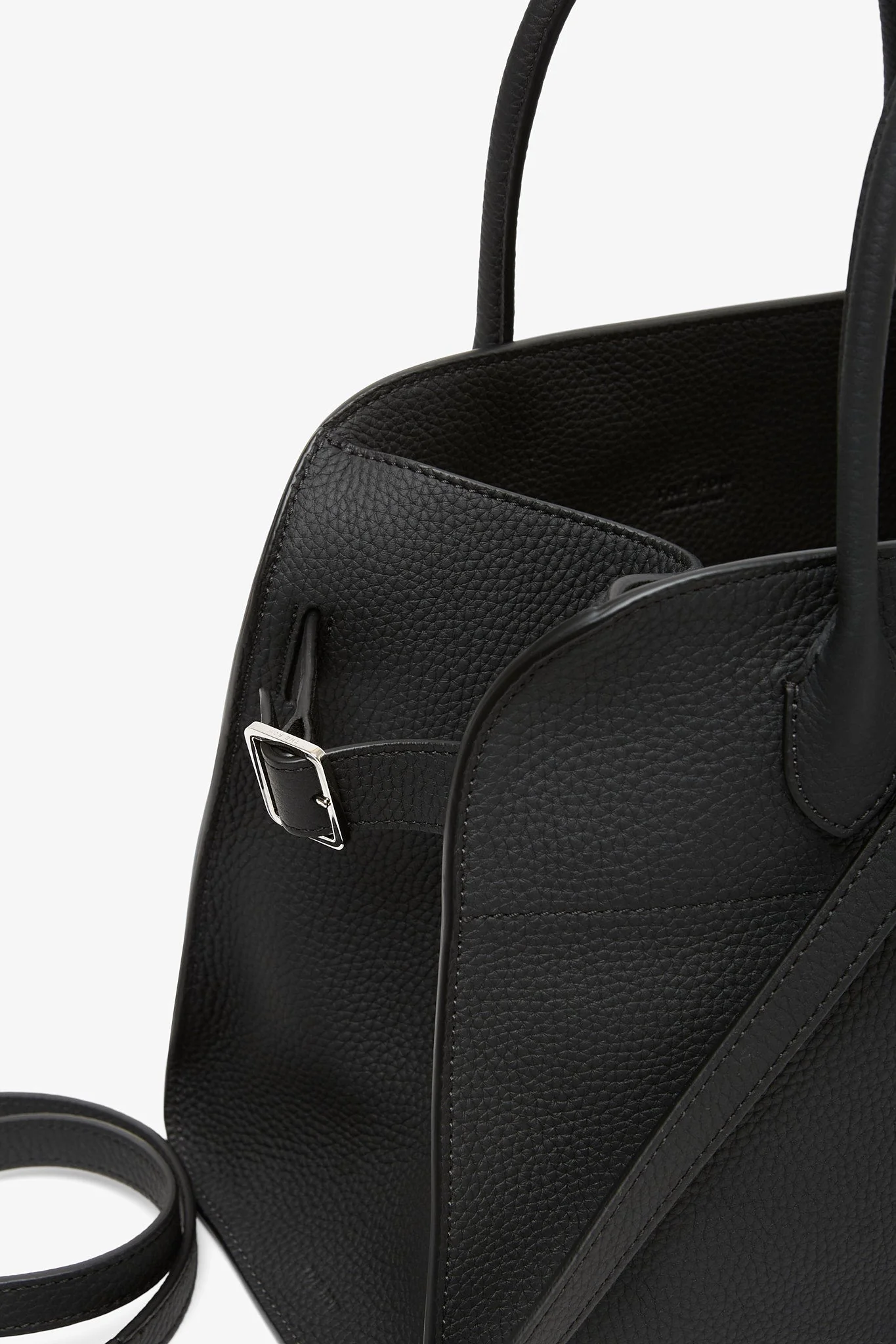Soft Margaux 12 black leather bag - Image 6
