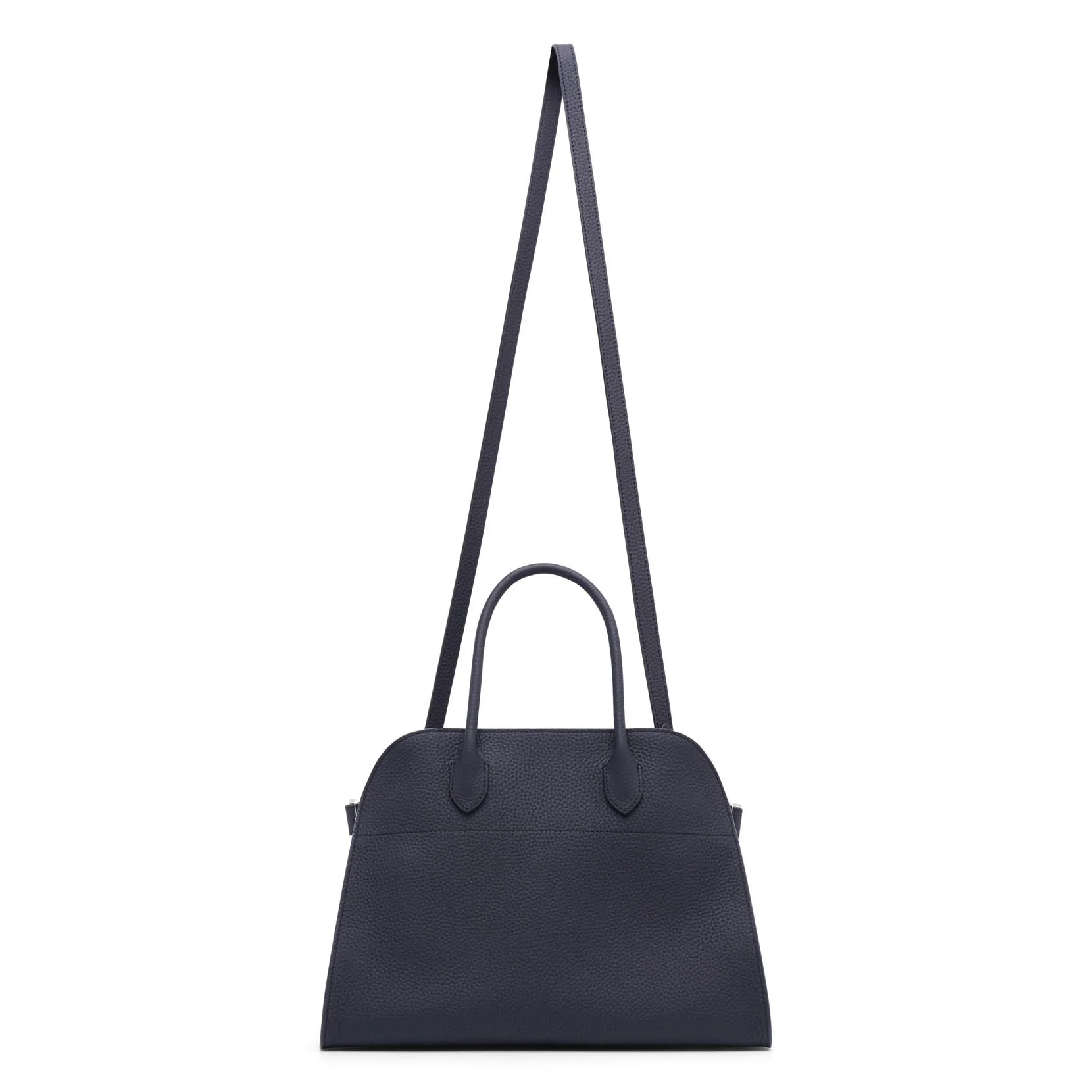 Soft Margaux 12 dark blue leather bag