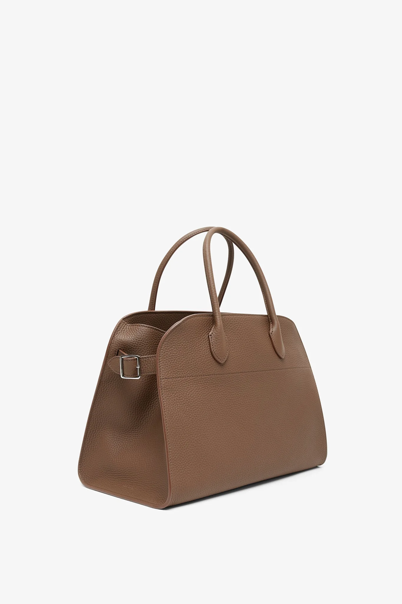 Soft Margaux 12 dark olive leather bag - Image 3