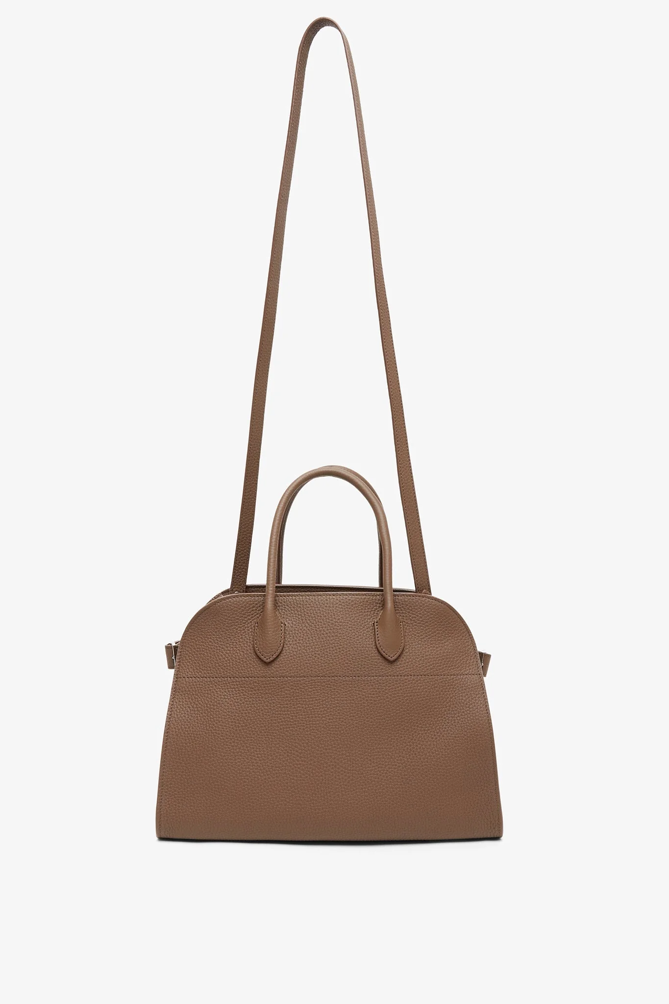 Soft Margaux 12 dark olive leather bag - Image 4