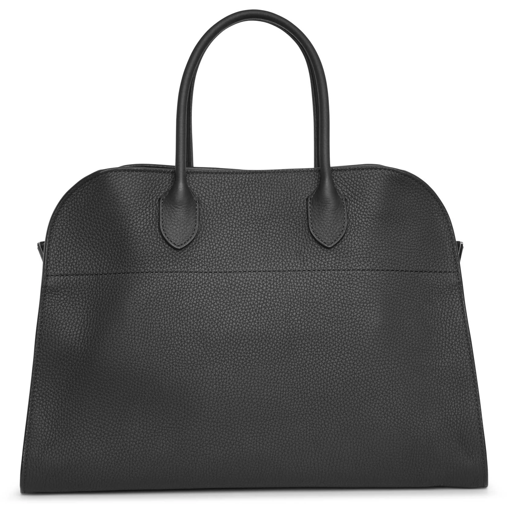 Soft margaux 15 black grained leather bag - Image 4