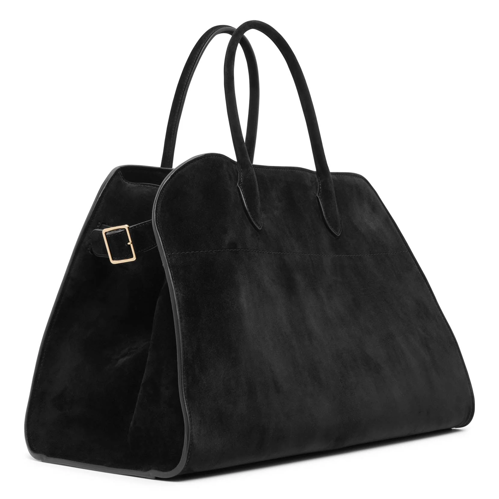 Soft Margaux 15 black suede bag - Image 3