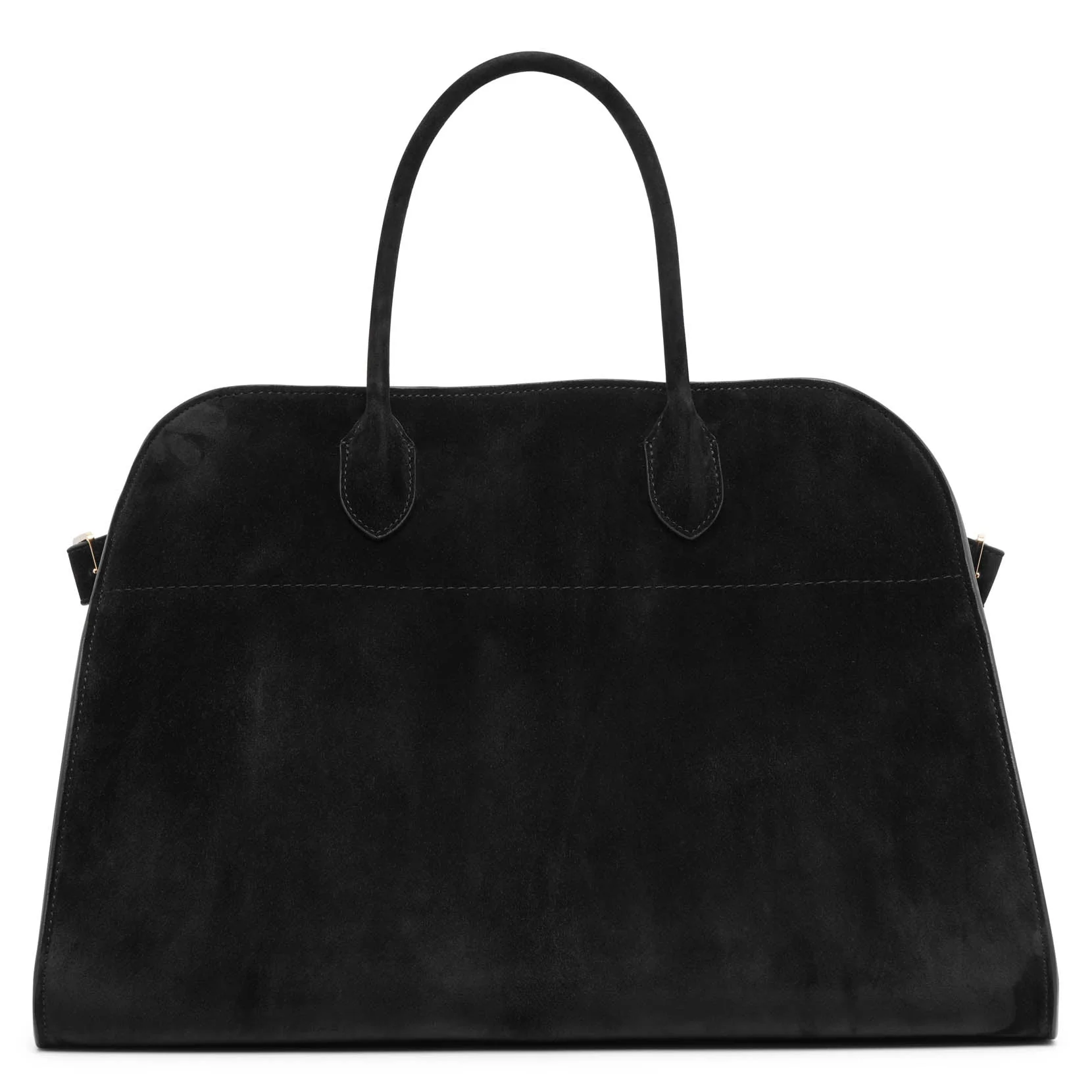 Soft Margaux 15 black suede bag - Image 4