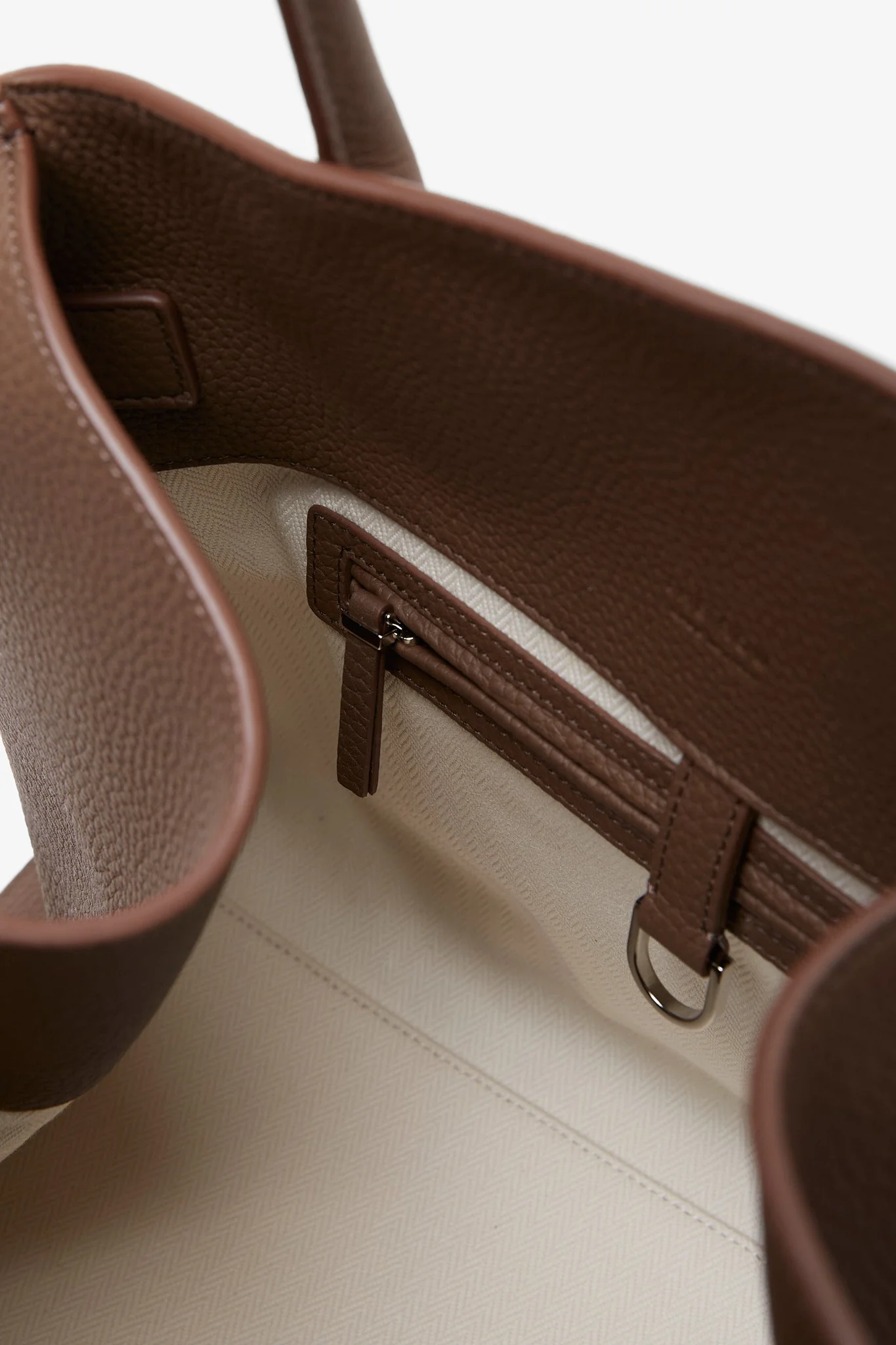 Soft Margaux 15 dark olive leather bag - Image 5