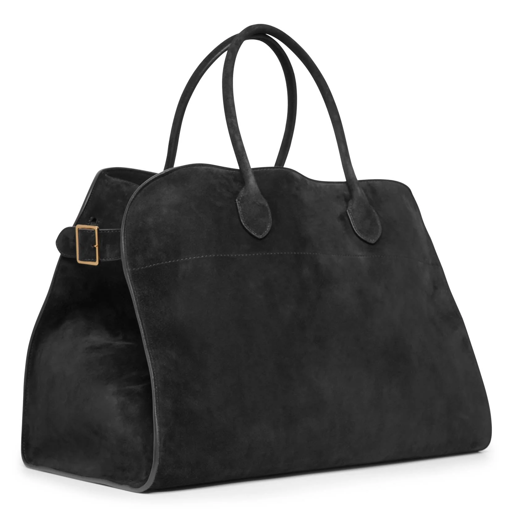 Soft Margaux 17 black suede bag - Image 3