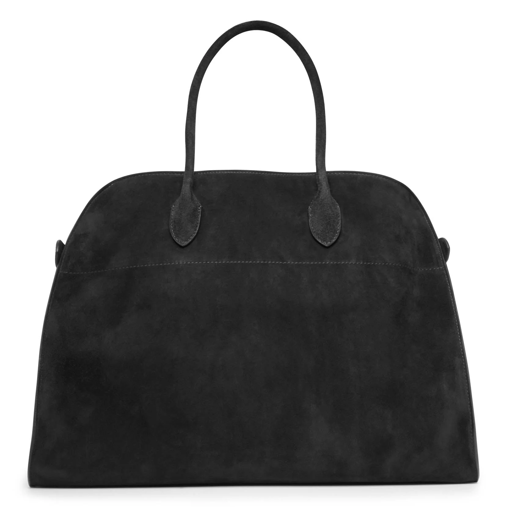 Soft Margaux 17 black suede bag - Image 4