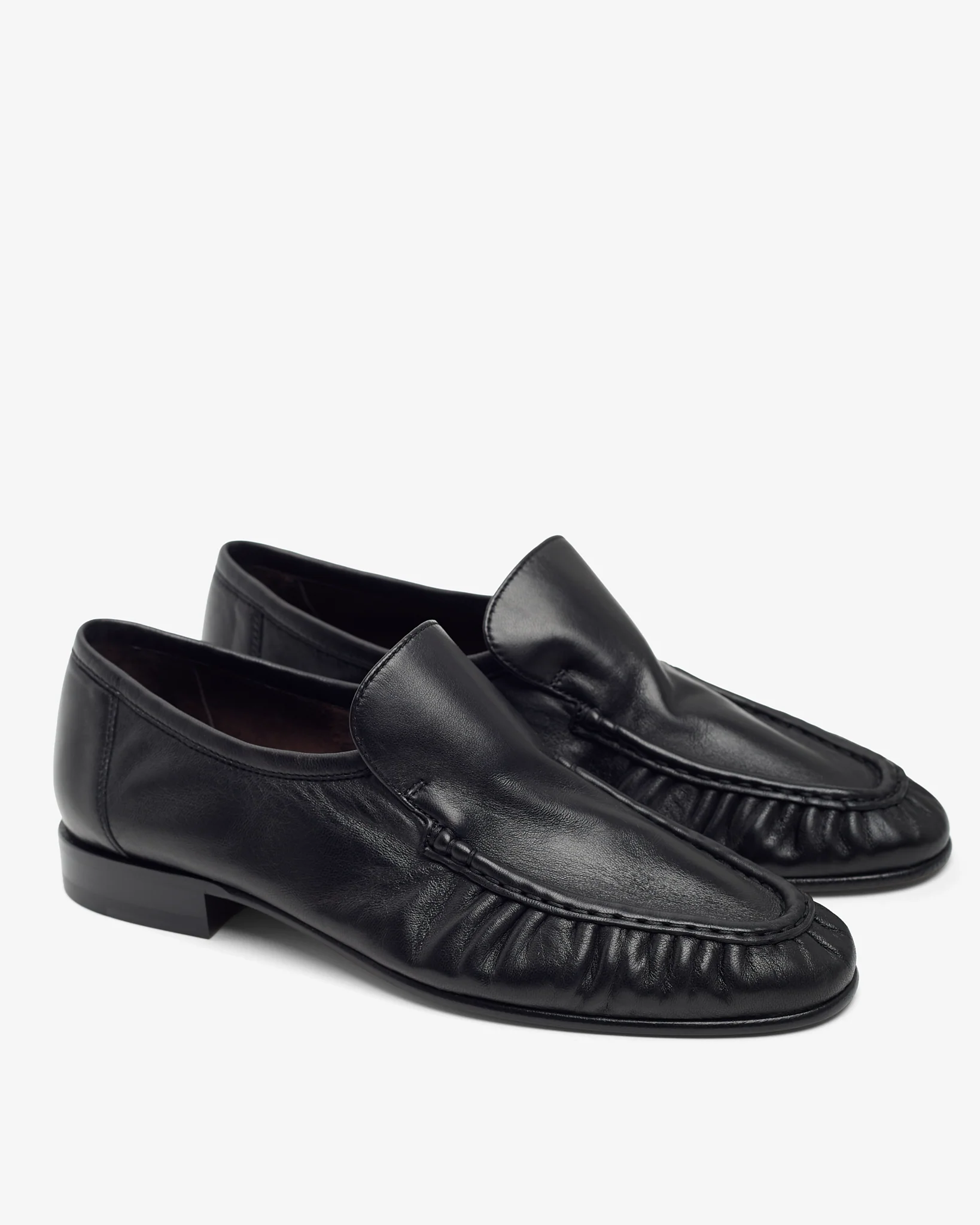 Soft mocassin two black flats - Image 3