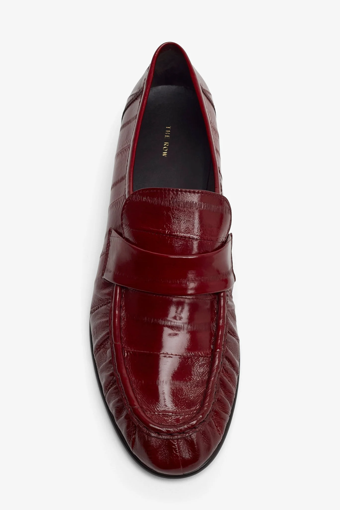 Soft red eel loafers - Image 6