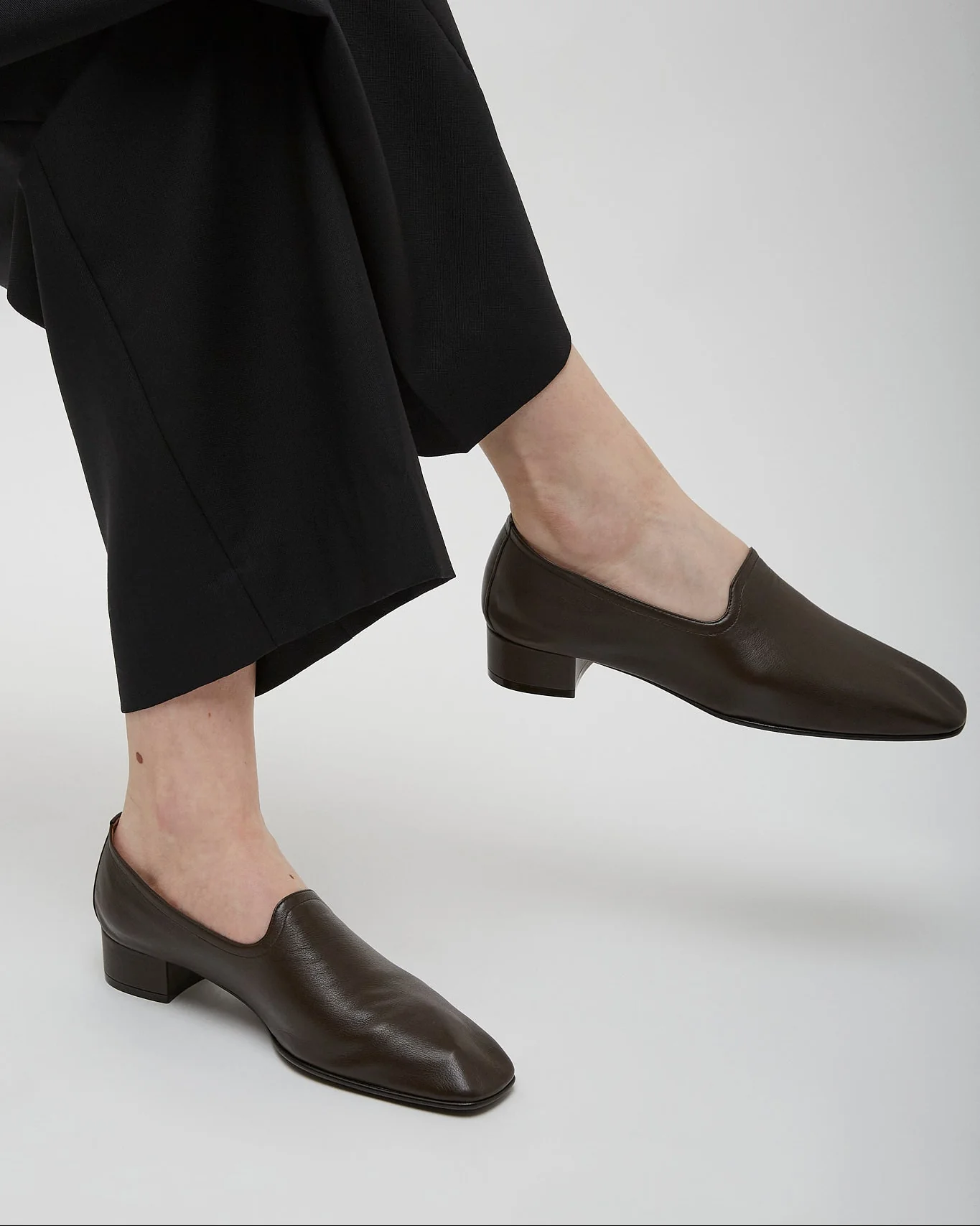 Soft Touch 30 soft leather dark brown loafers - Image 2