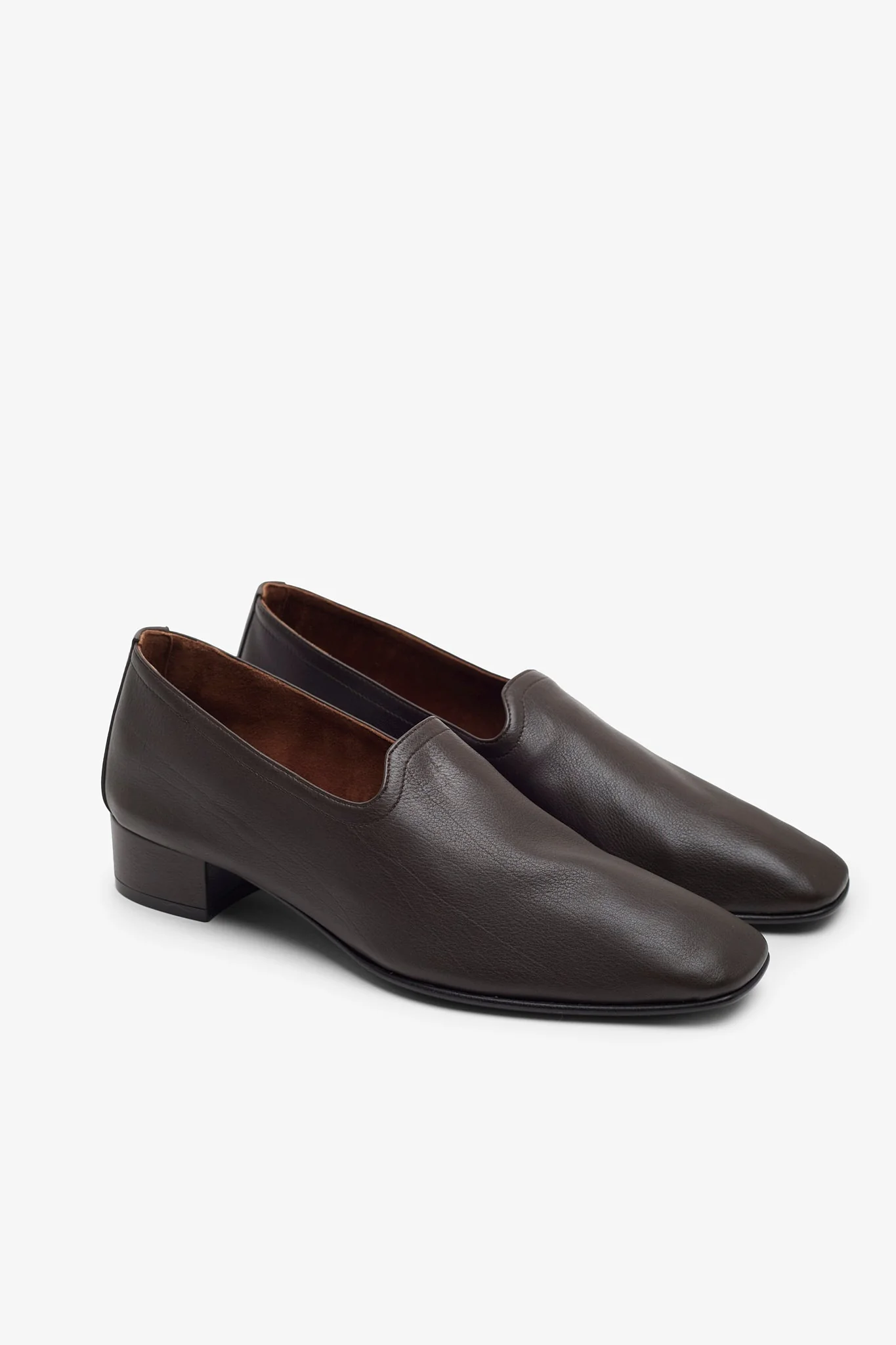 Soft Touch 30 soft leather dark brown loafers - Image 5