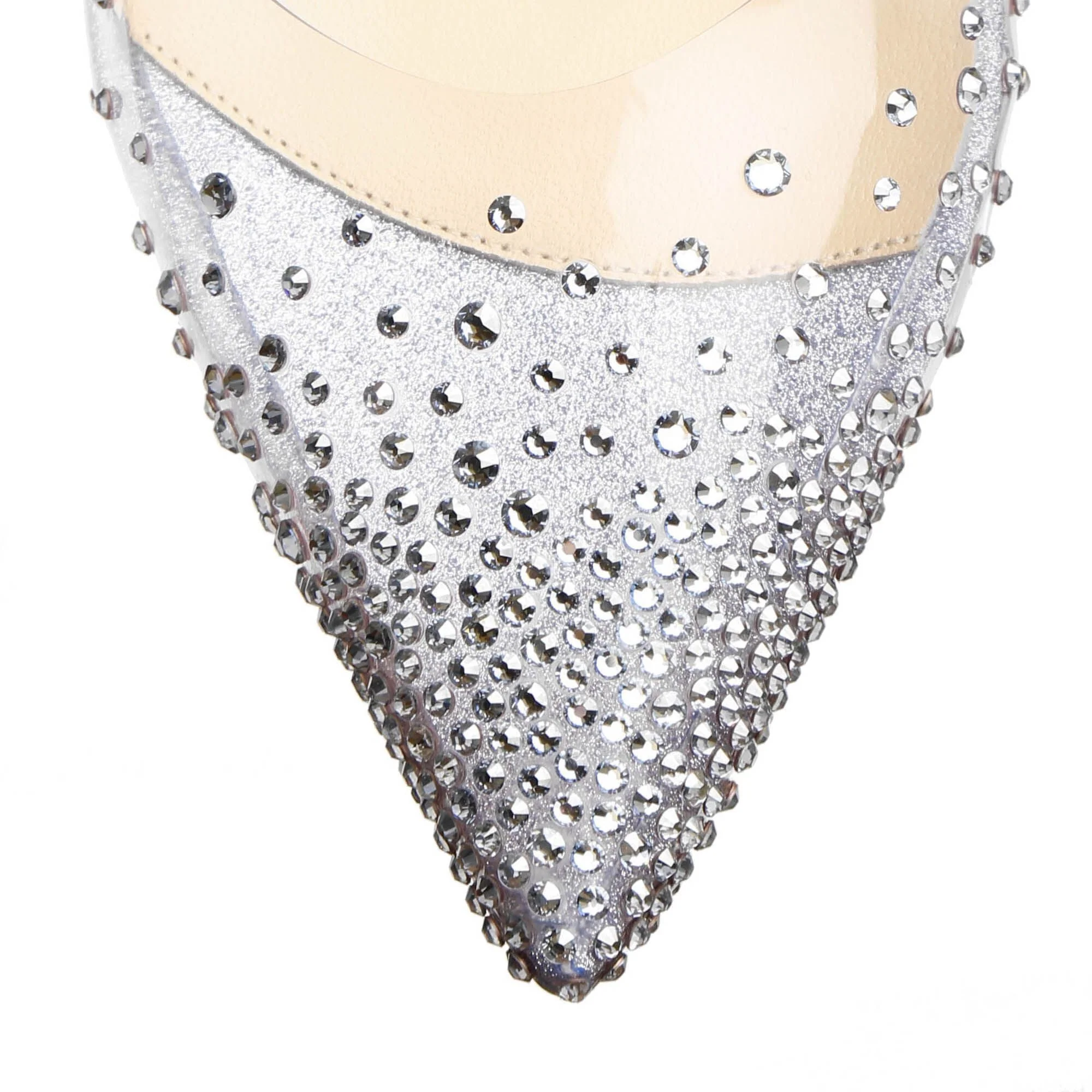 Spikaqueen 55 PVC blue glitter pumps - Image 4