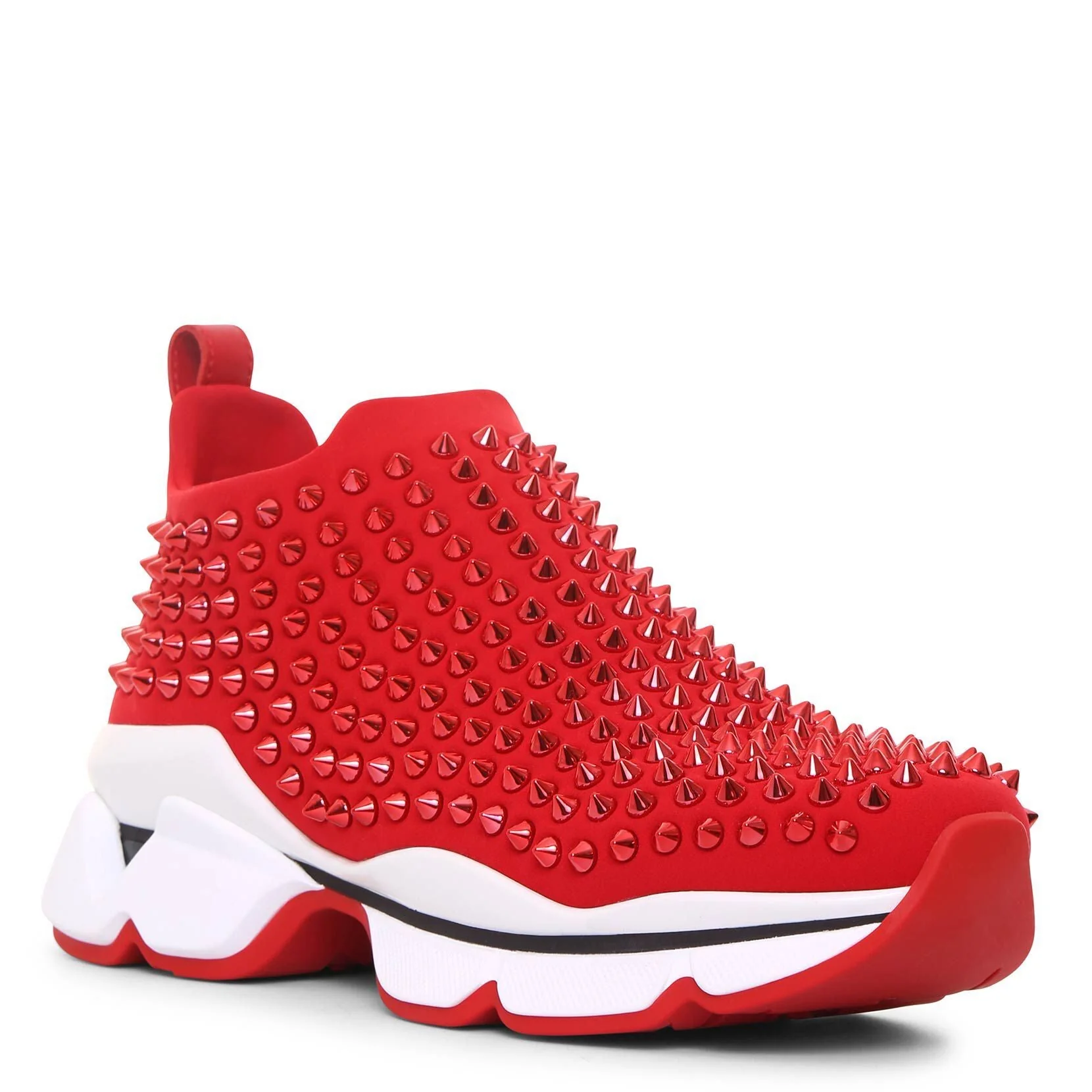 Spike Sock red sneakers - Image 2