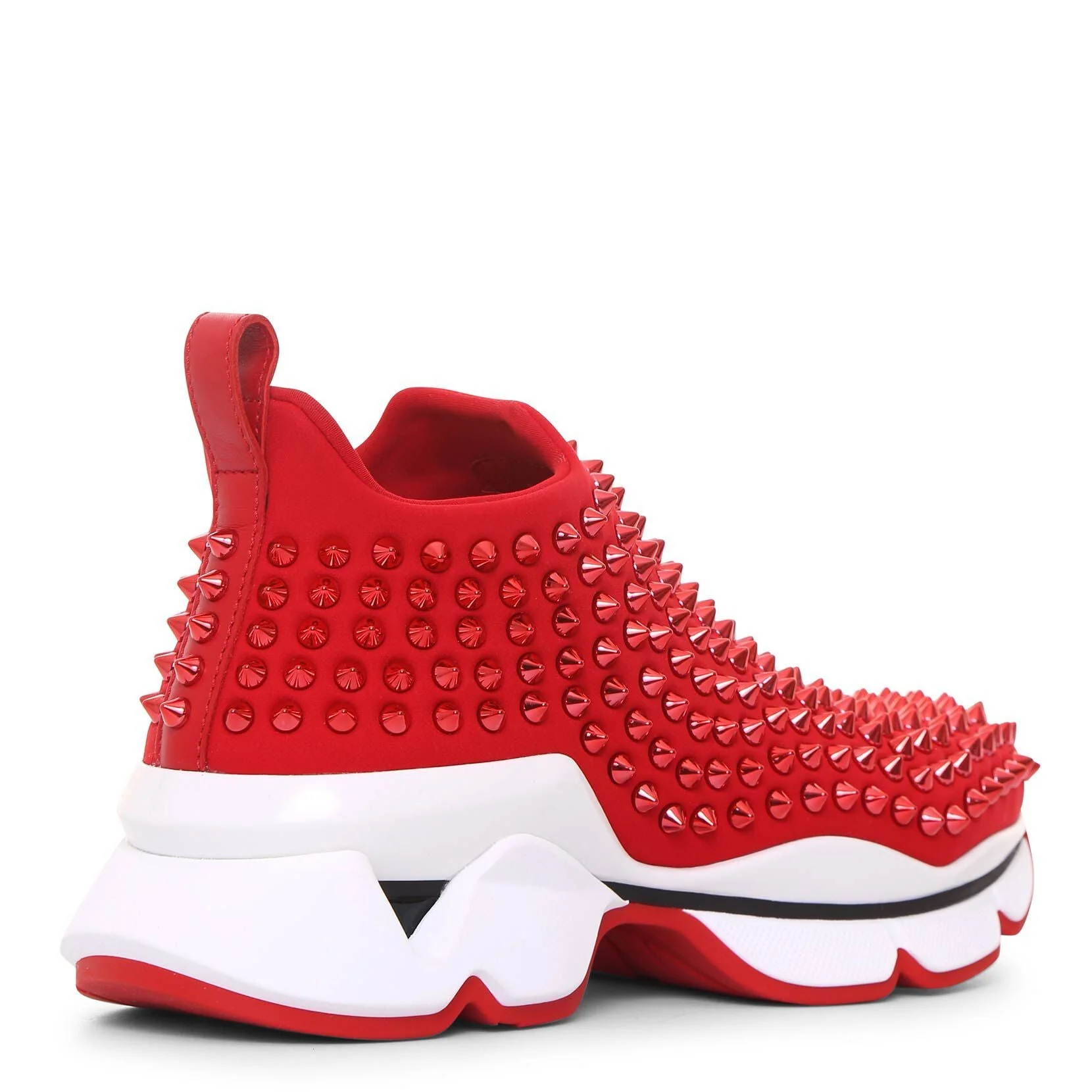 Spike Sock red sneakers - Image 3