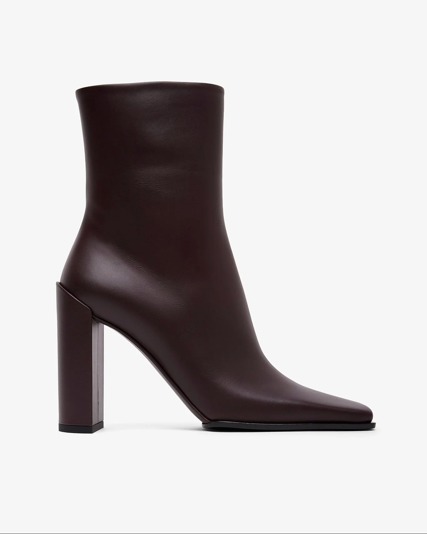 Square 90 brown ankle boots