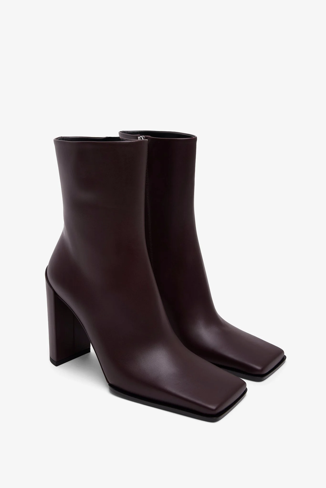 Square 90 brown ankle boots - Image 4