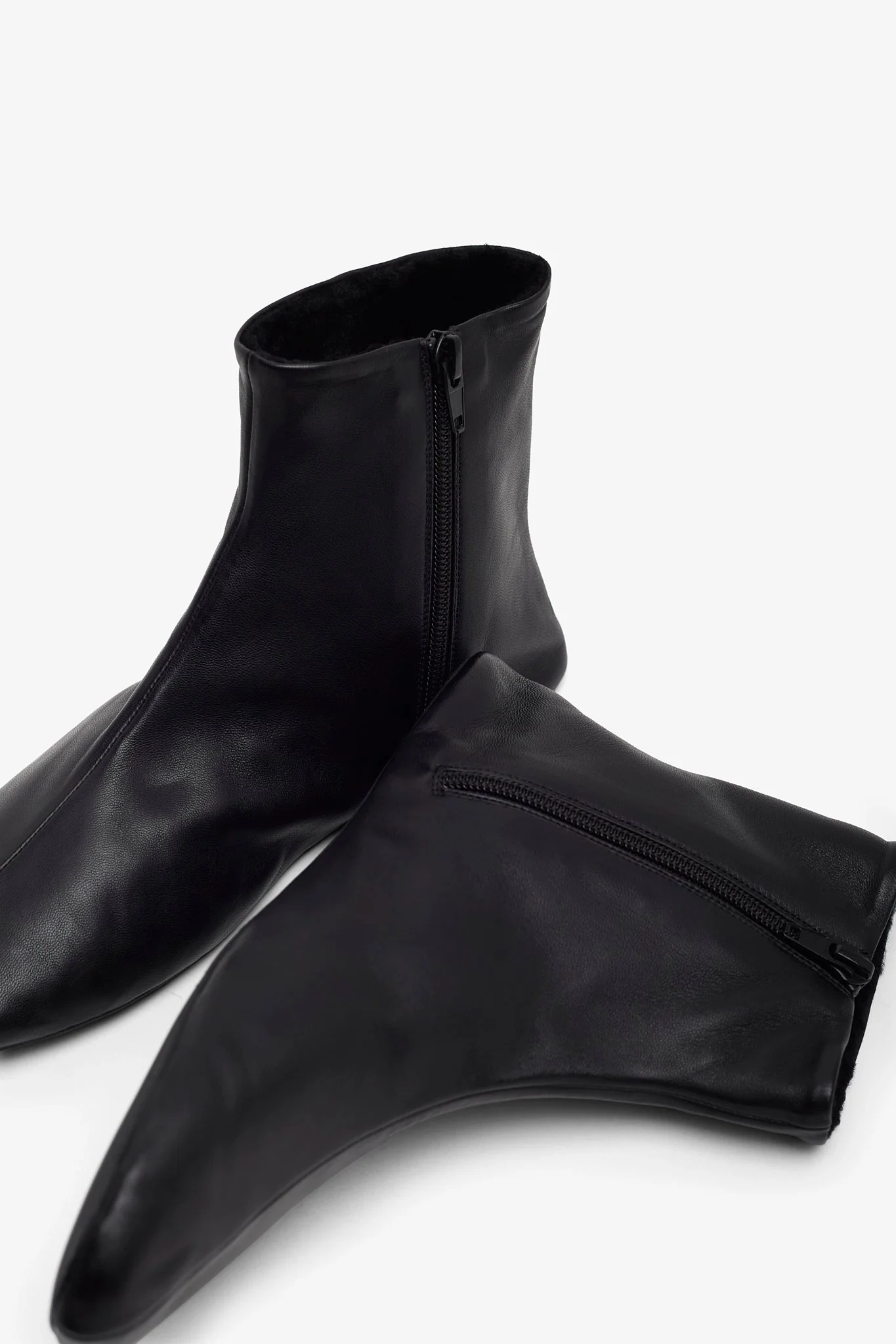 Stella black leather boots - Image 5
