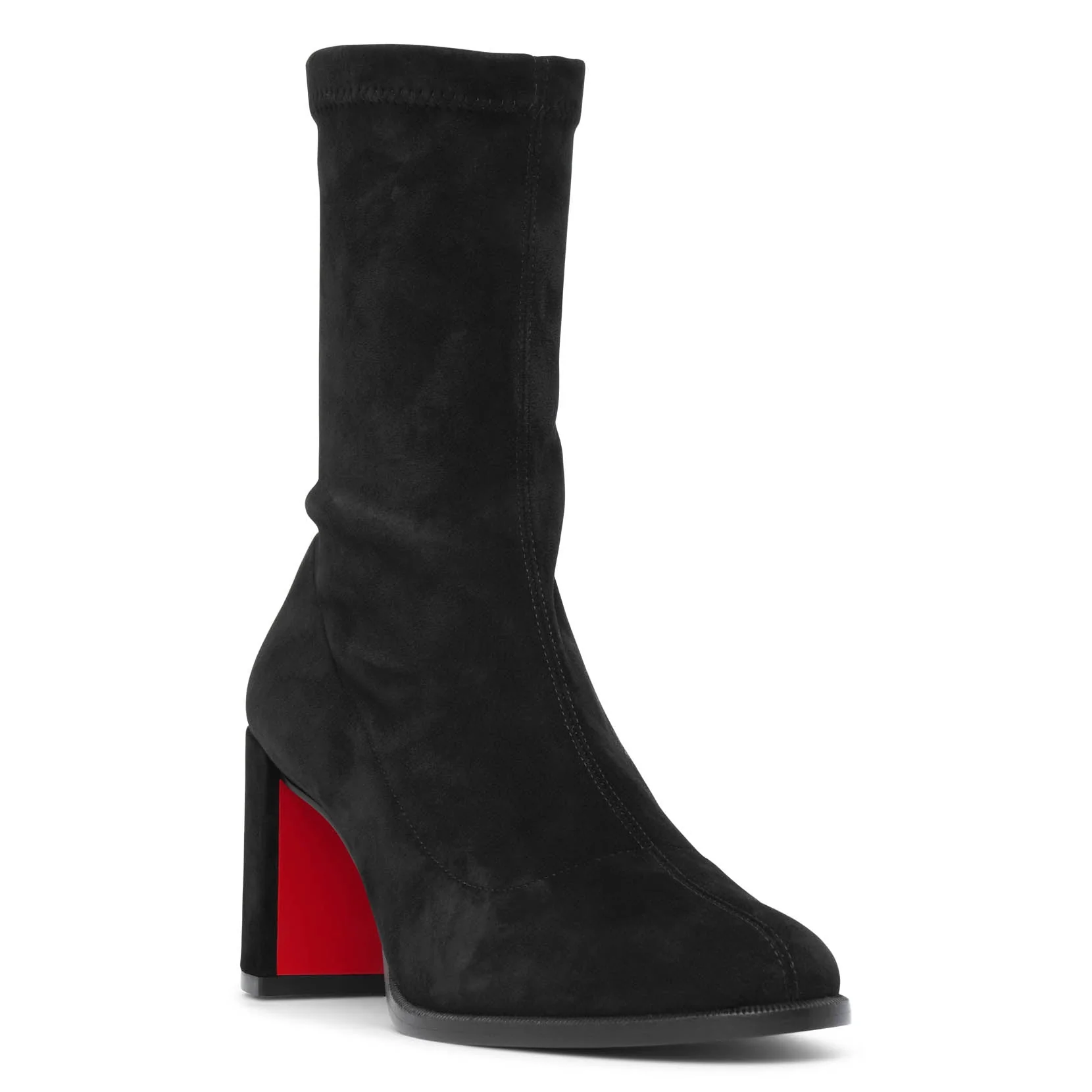 Stretchadoxa 70 black suede ankle boots - Image 3