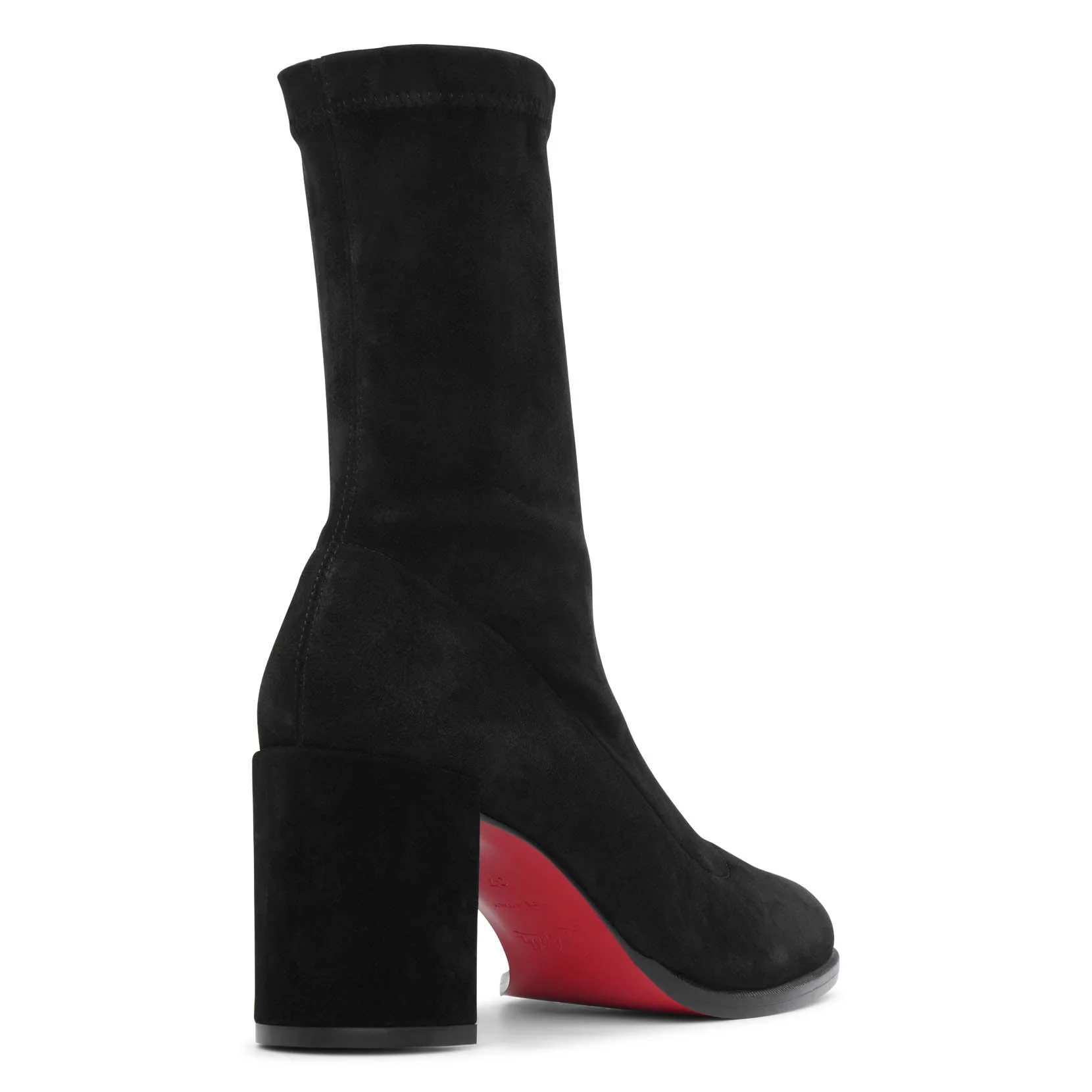 Stretchadoxa 70 black suede ankle boots - Image 4