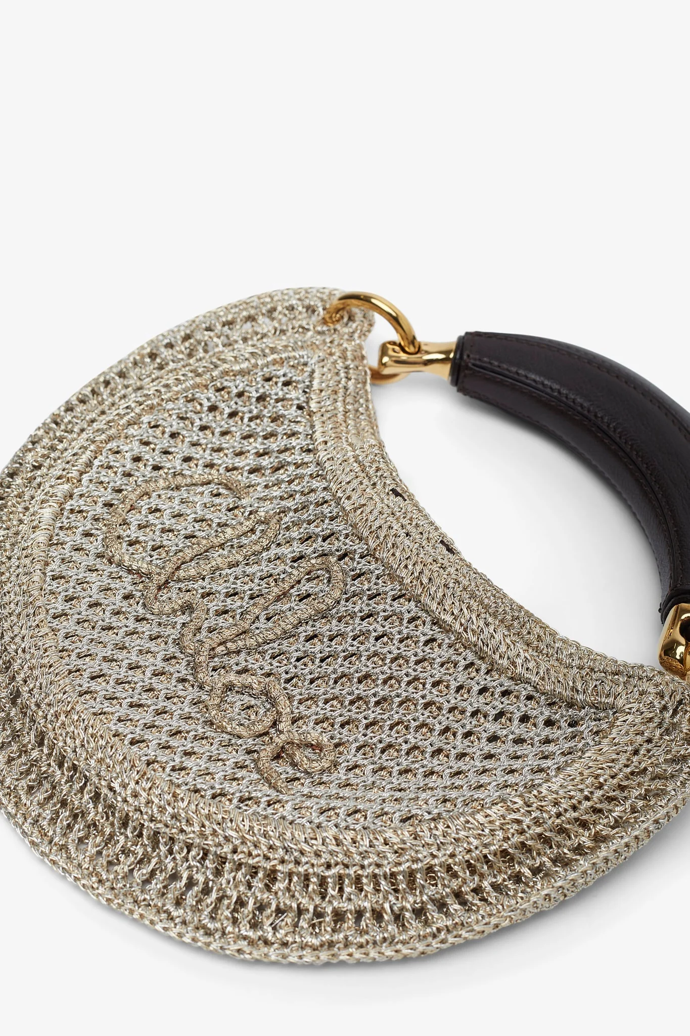 Summer Banana mini silver bag - Image 4