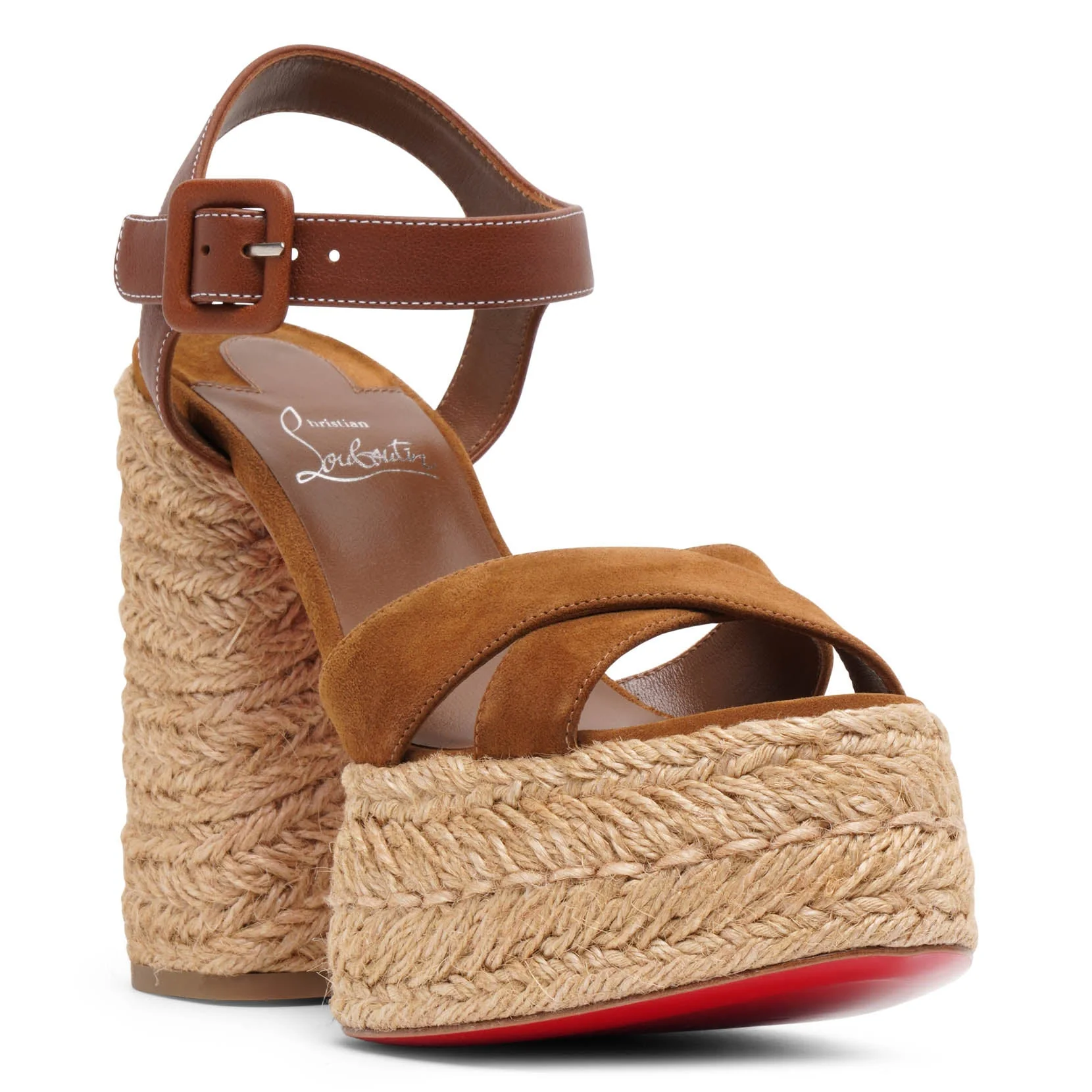Super Calakala 130 brown suede sandals - Image 3