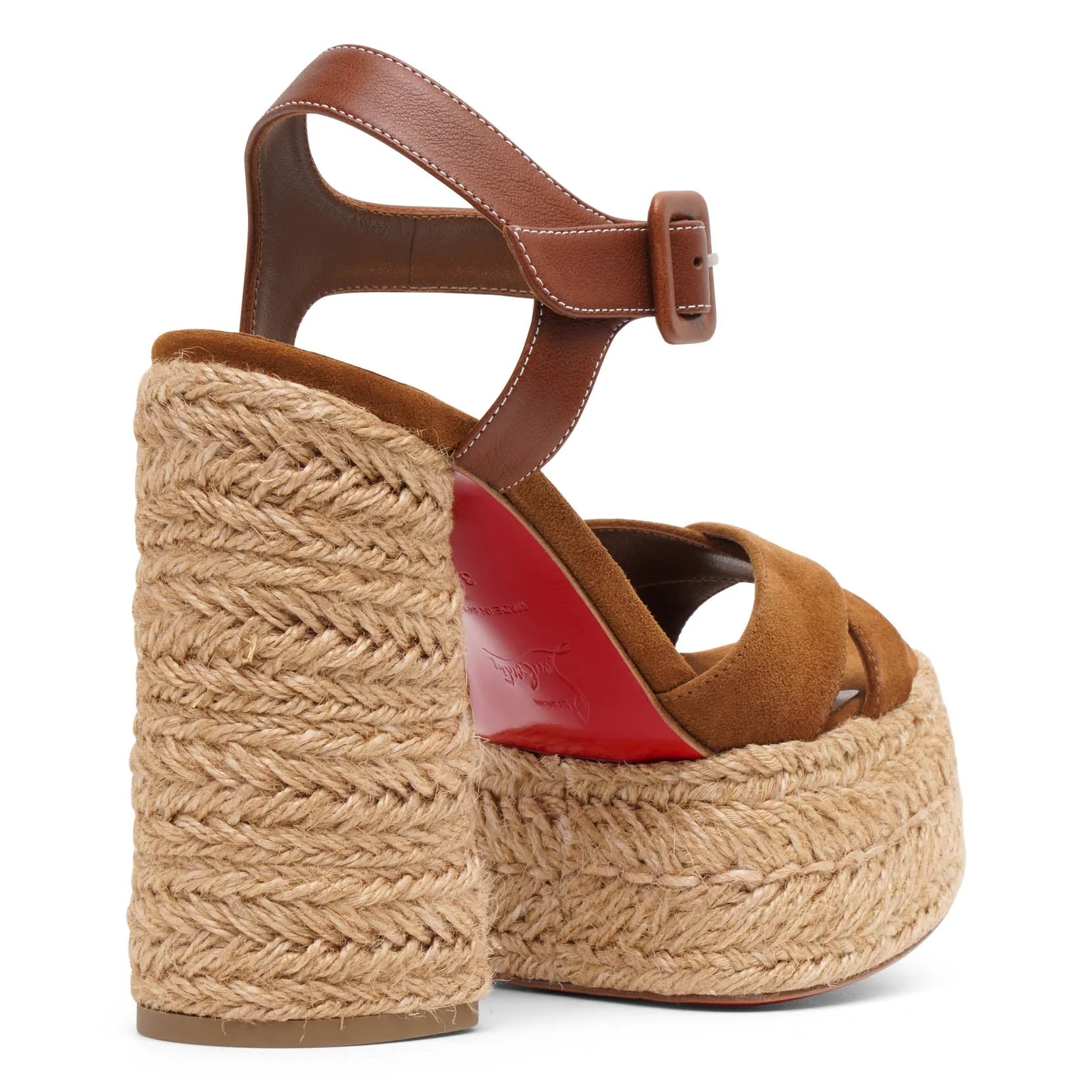 Super Calakala 130 brown suede sandals - Image 4