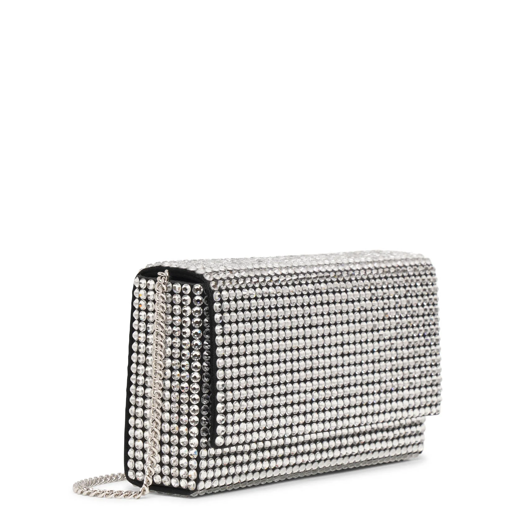 Superamini Paloma black crystal clutch - Image 3