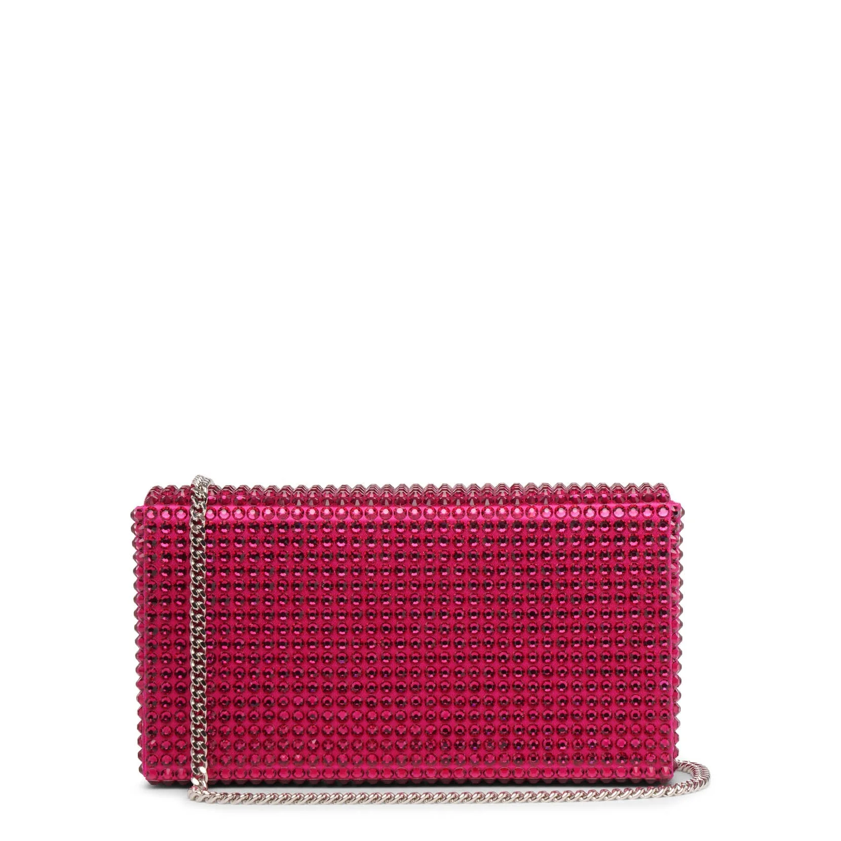 Superamini Paloma pink crystal clutch - Image 4