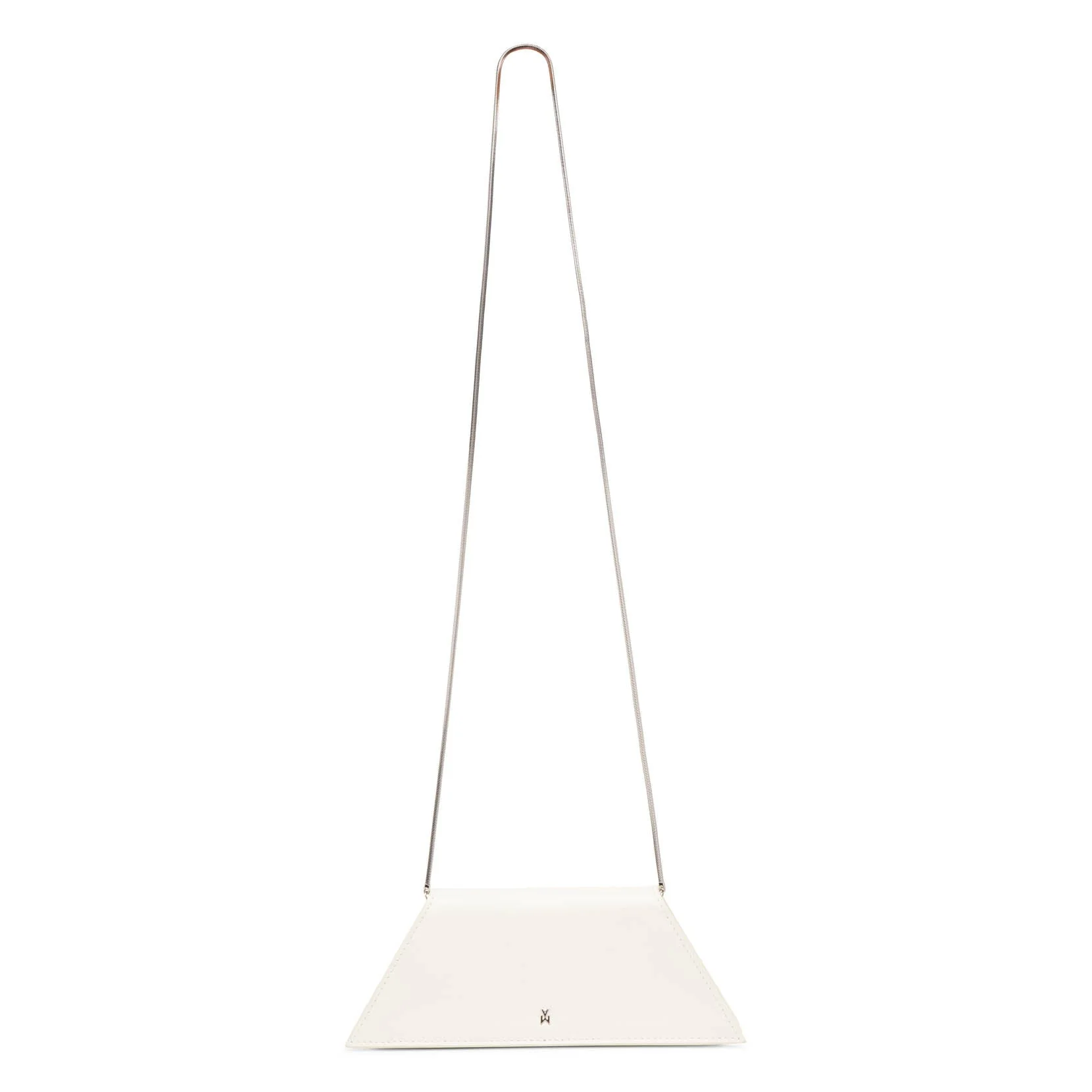Superamini Yigit ivory leather clutch - Image 4