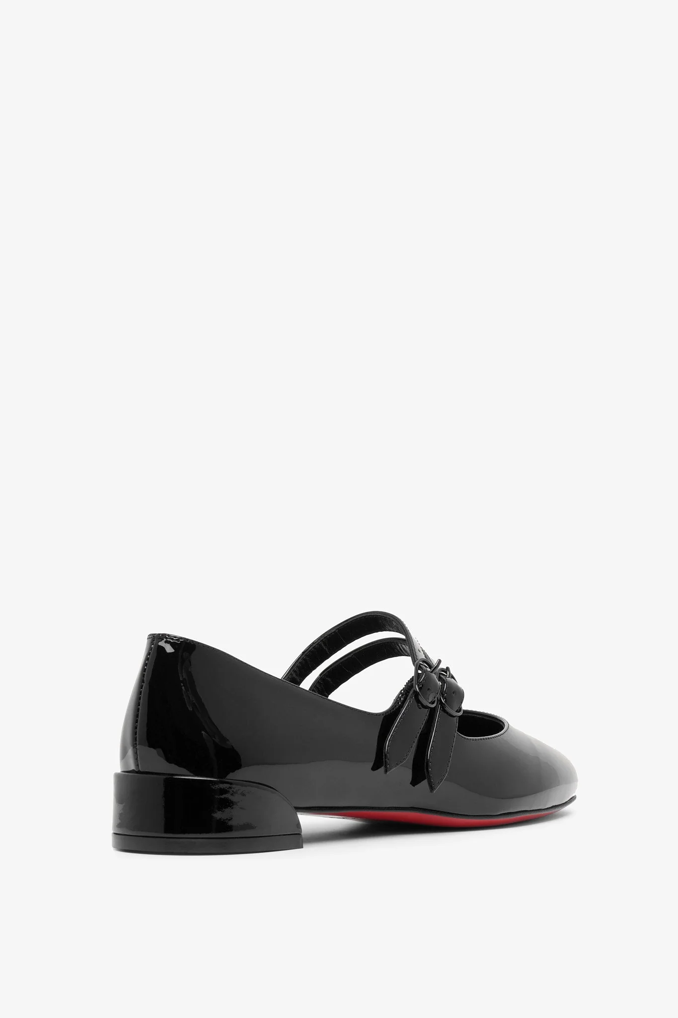 Sweet Jane black patent ballerinas - Image 4