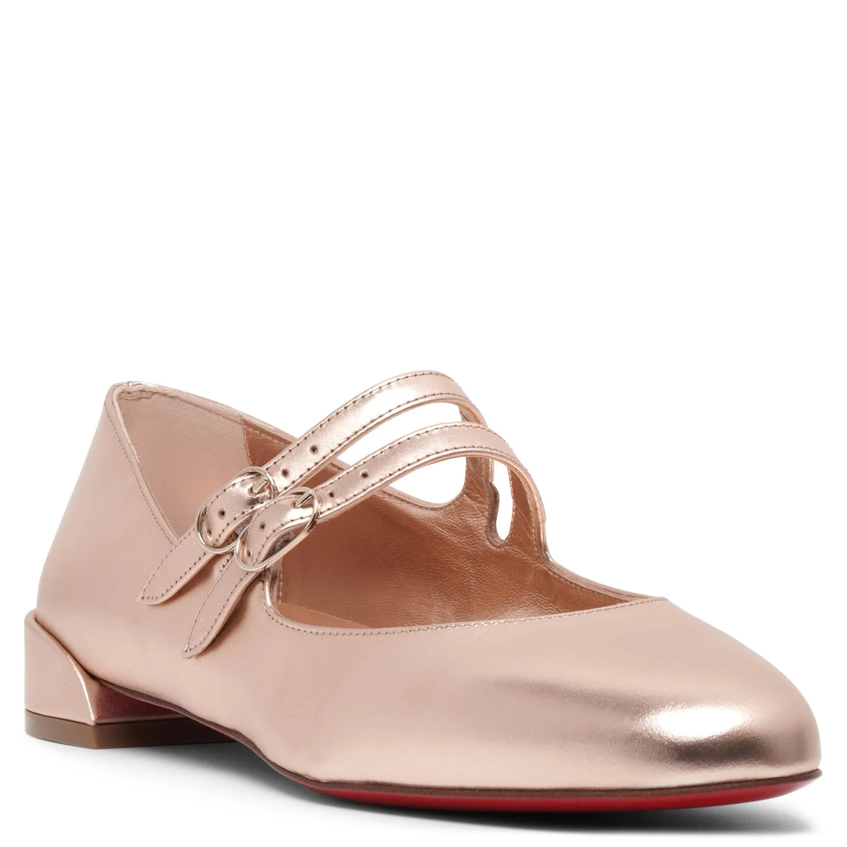 Sweet Jane pink metallic flats - Image 3