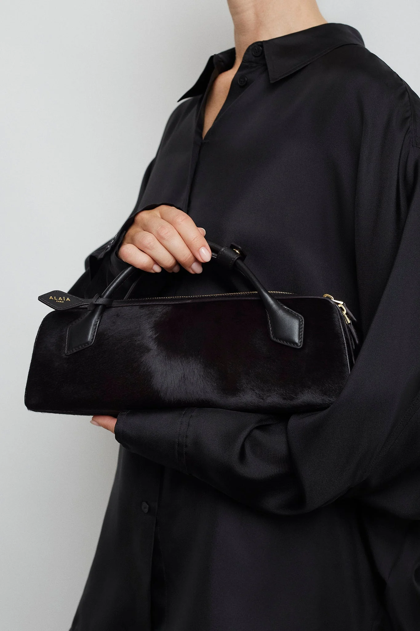 Teckel Clutch brown bag - Image 2